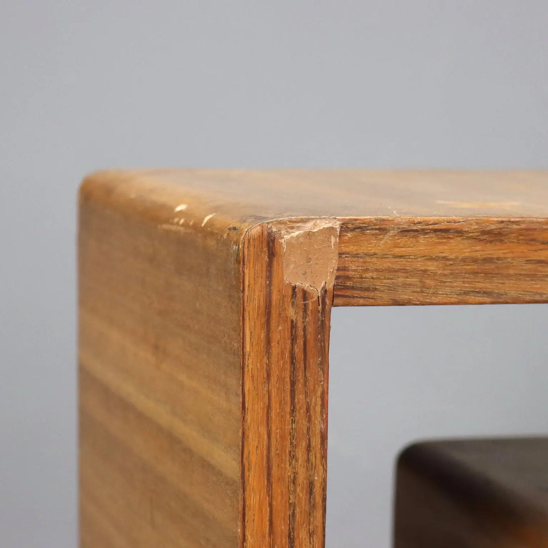 Art Deco Nightstand in Exotic Wood, 1930s-1940s