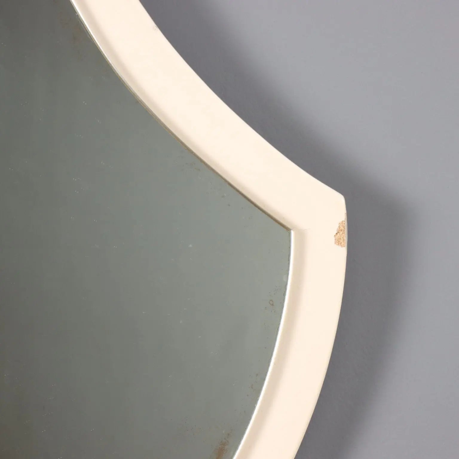 Vintage Style Lacquered Wood Mirror