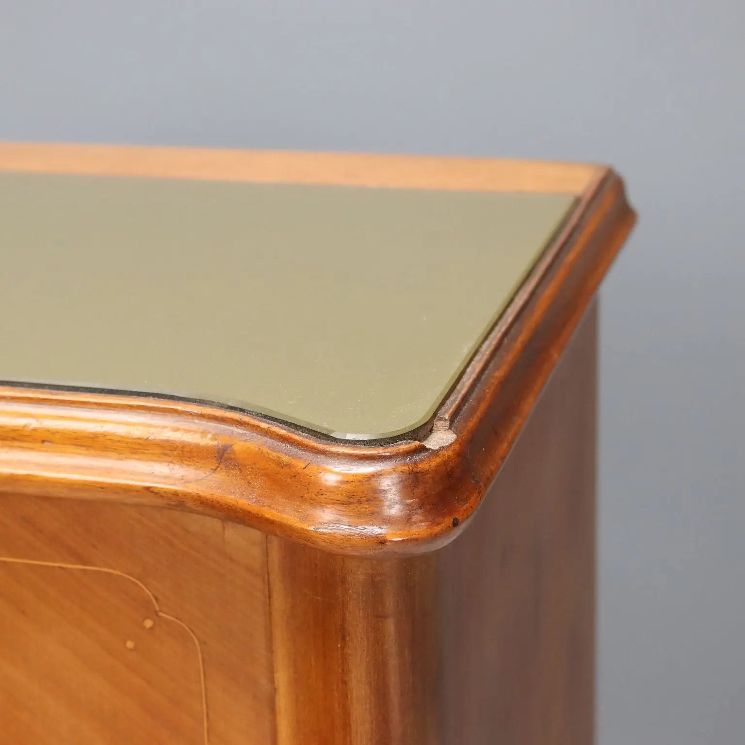 1950s Walnut and Mahogany Bedside Tables
