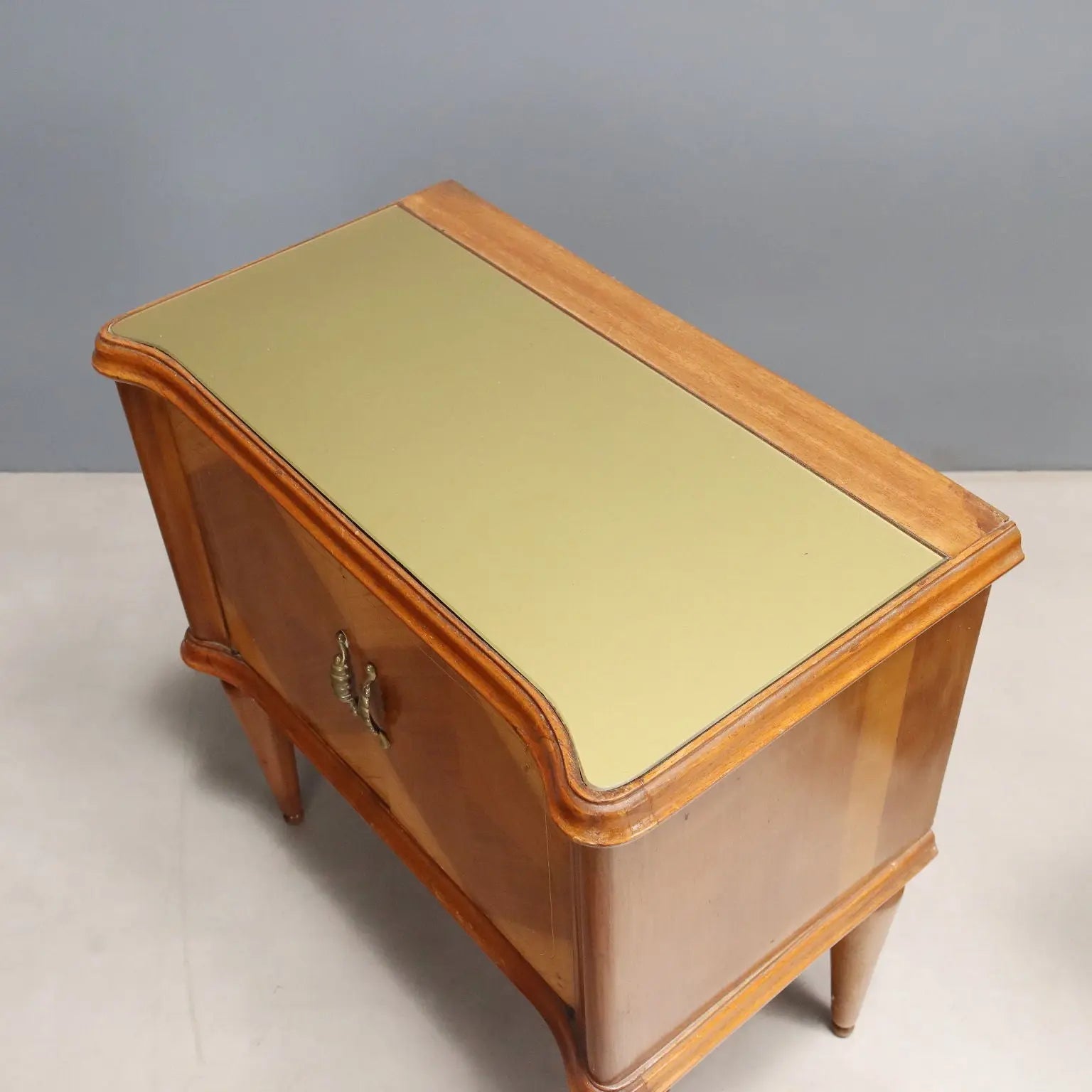 1950s Walnut and Mahogany Bedside Tables