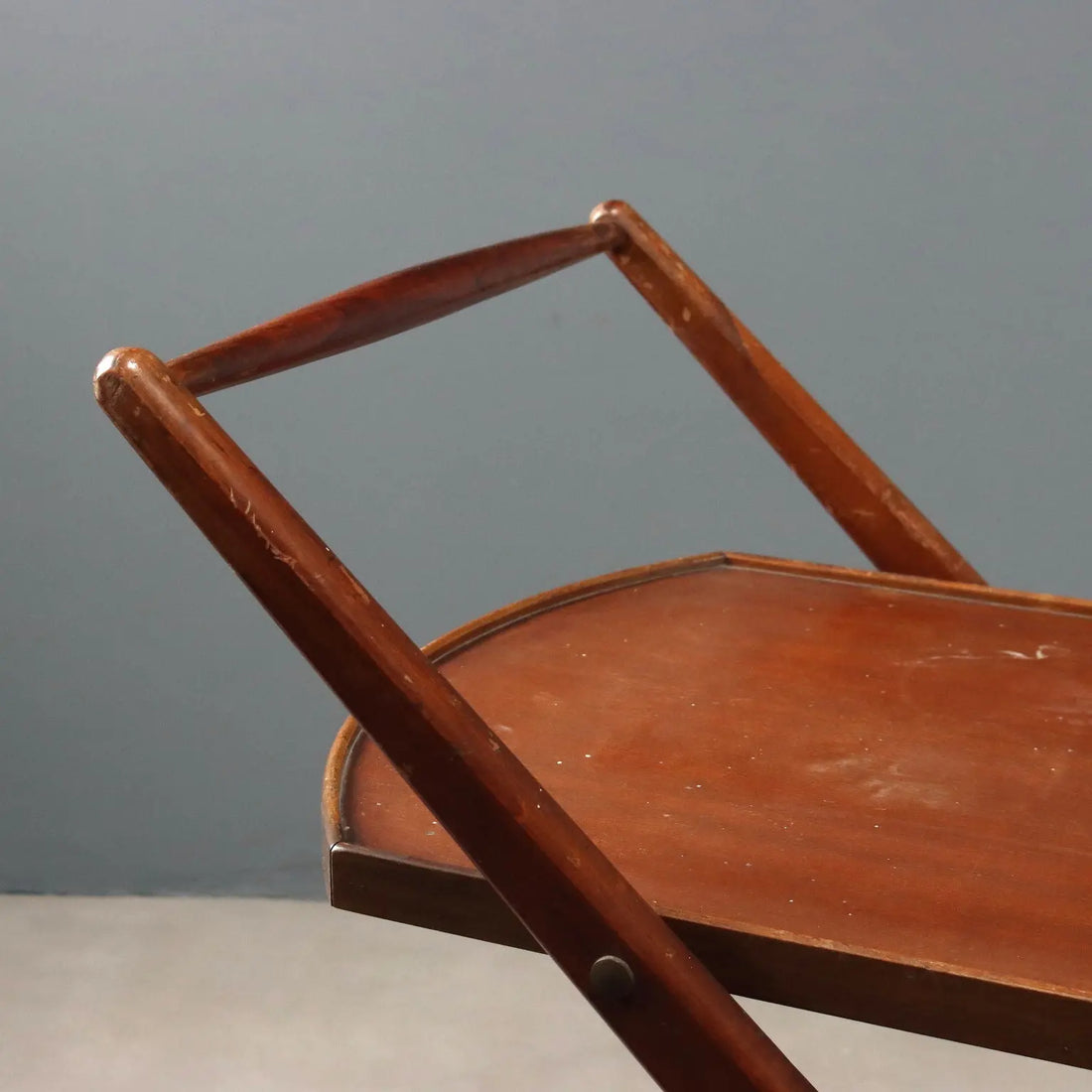 Vintage Kitchen Trolley Beech Design Italy 1950s