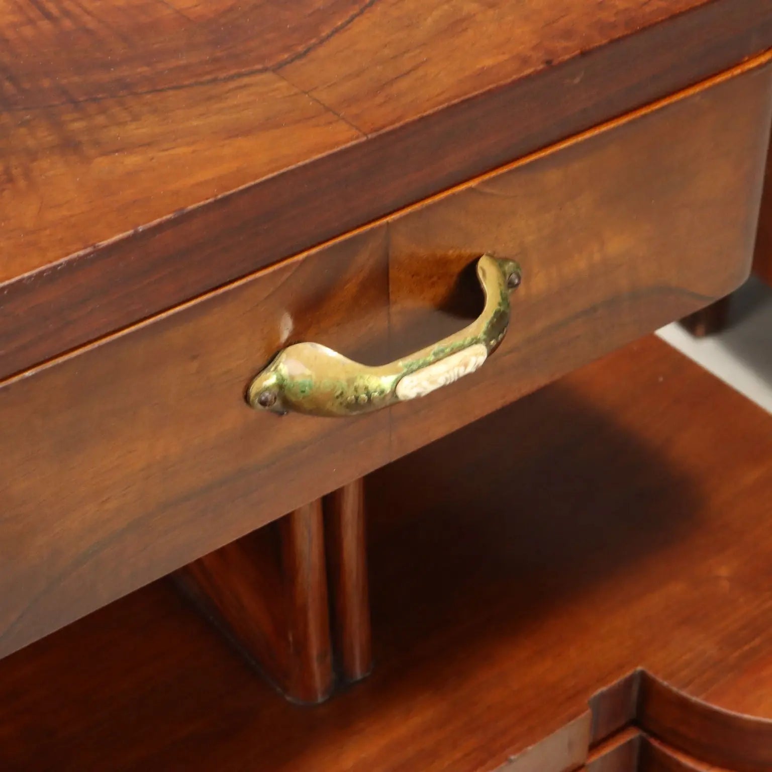 Restored 1920s-1930s Exotic Wood Nightstands
