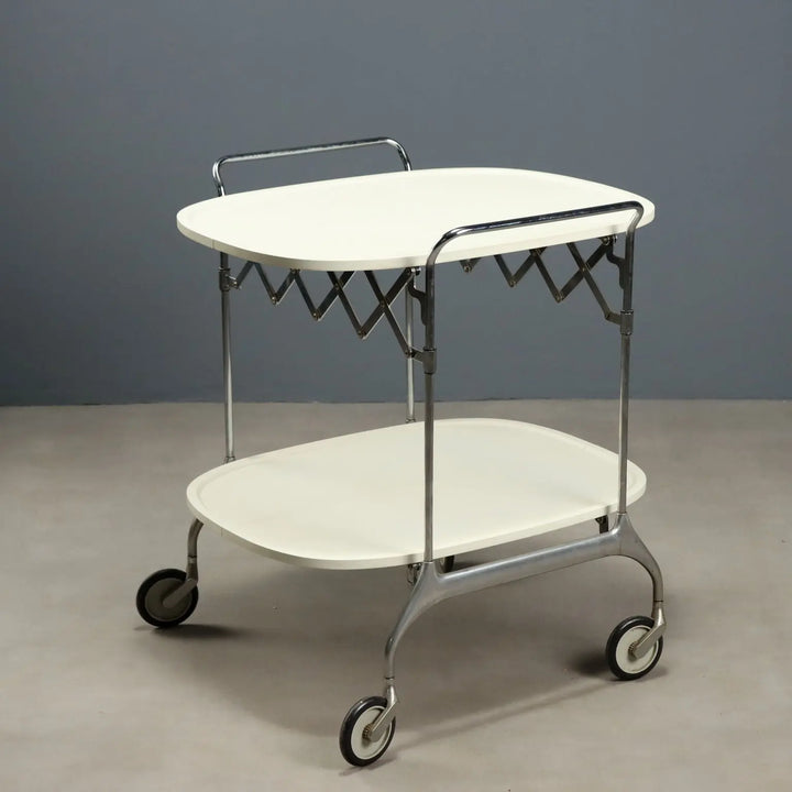 Kartell Gastone Kitchen Trolley Metal Plastic Design 1980s