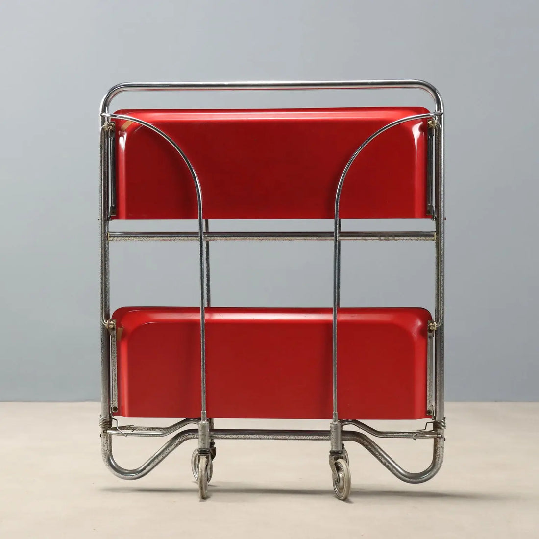 Vintage Dinette Kitchen Cart Plastic Bremshey Germany 1960s