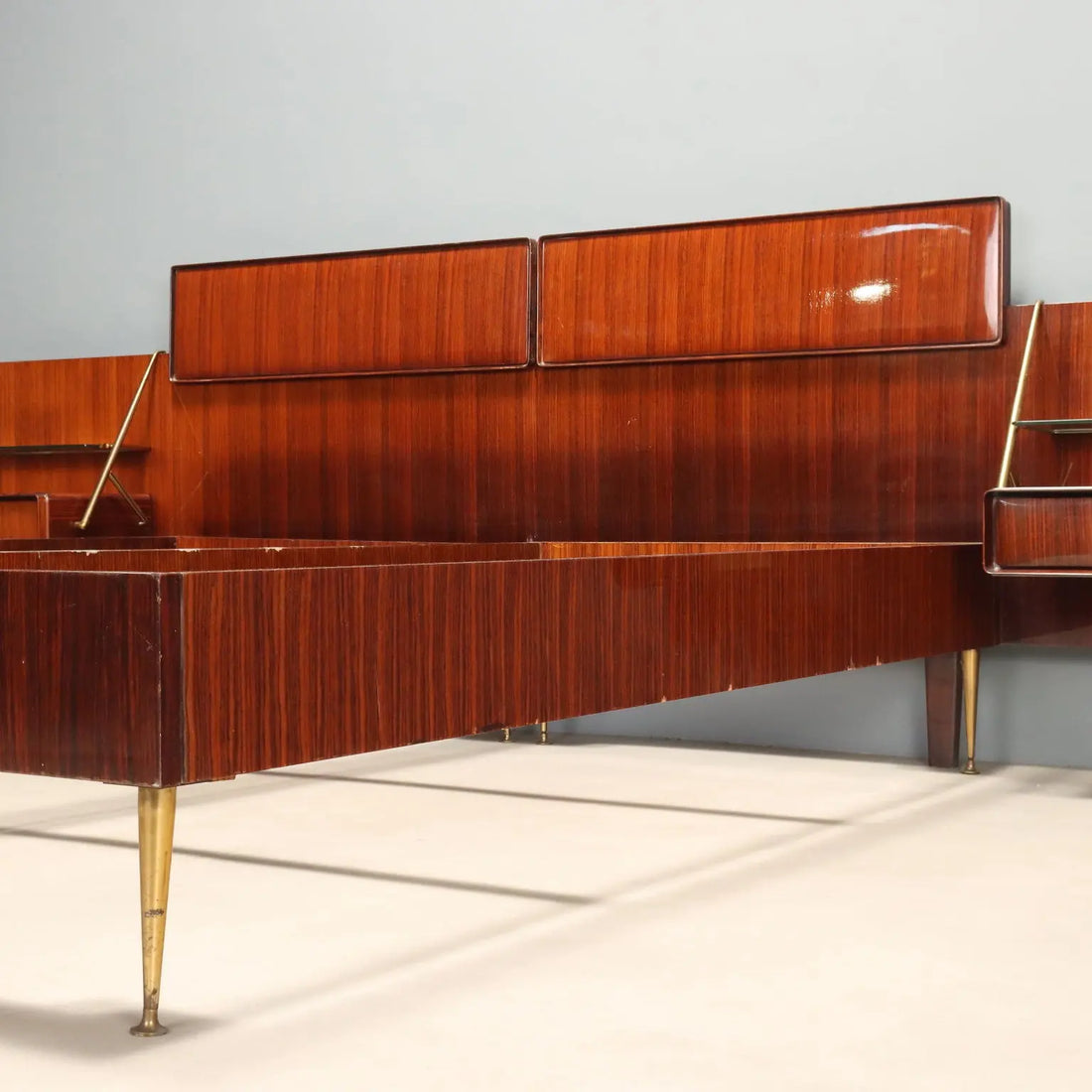 1960s Double Bed by Silvio Cavatorta