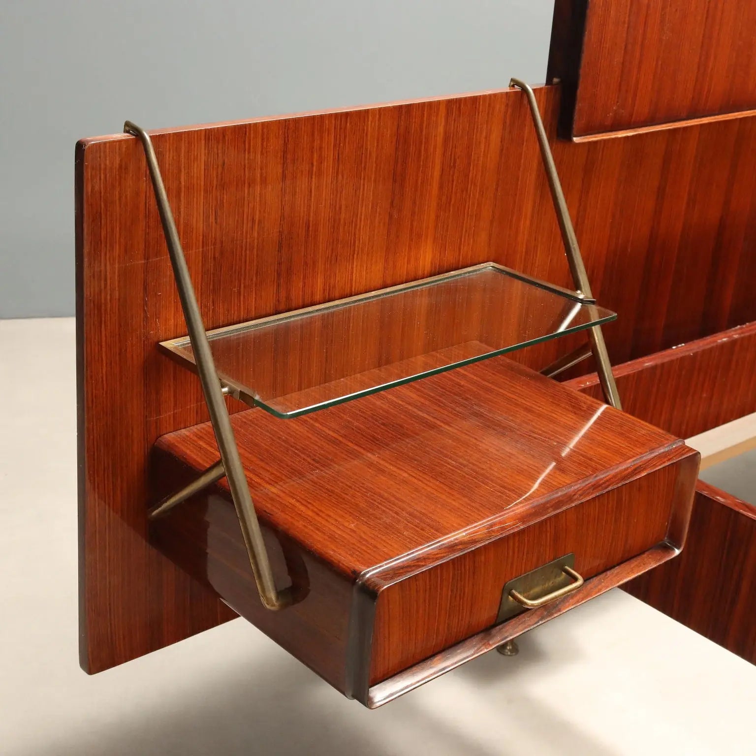1960s Double Bed by Silvio Cavatorta