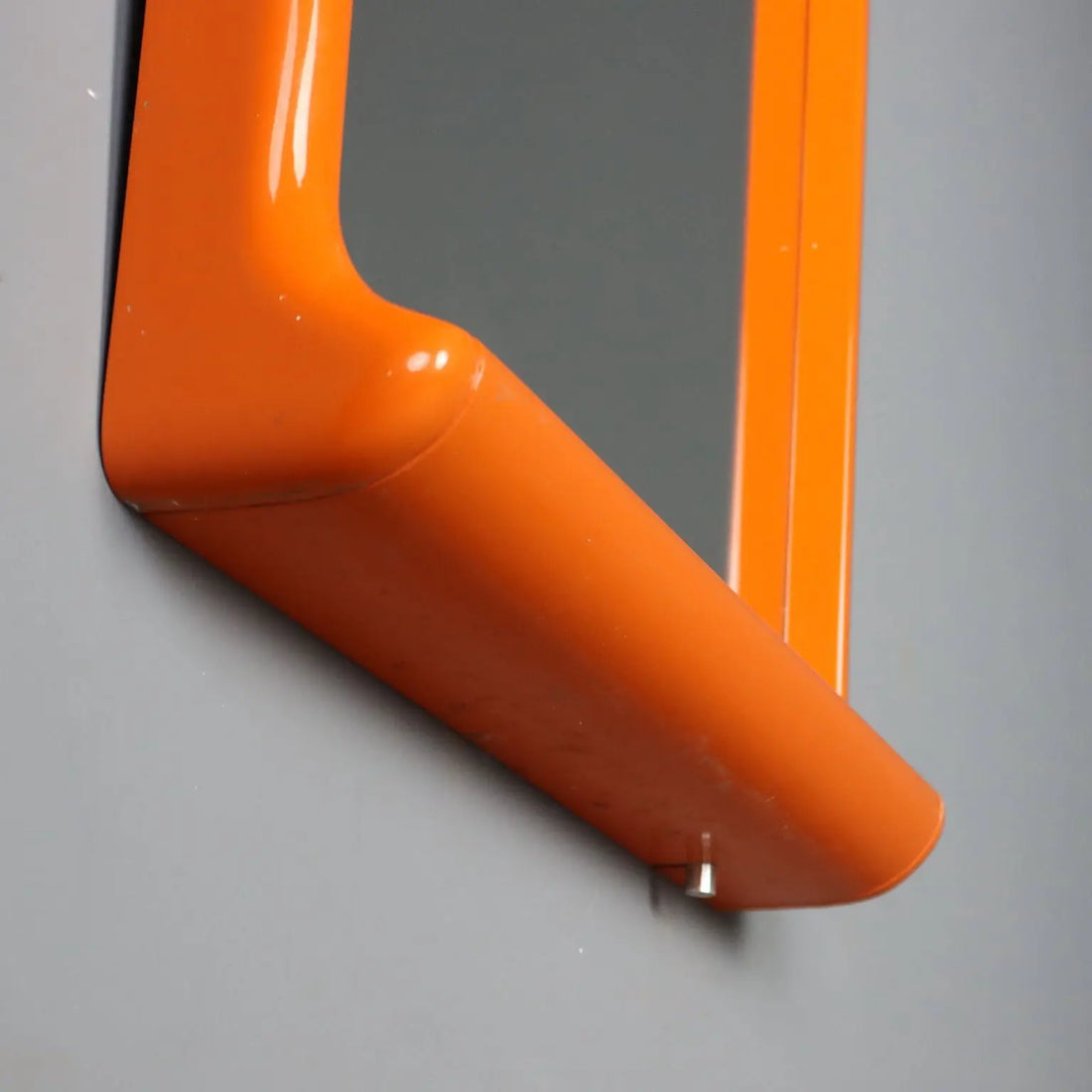 1970s Vintage Mirror with Aluminum Lights