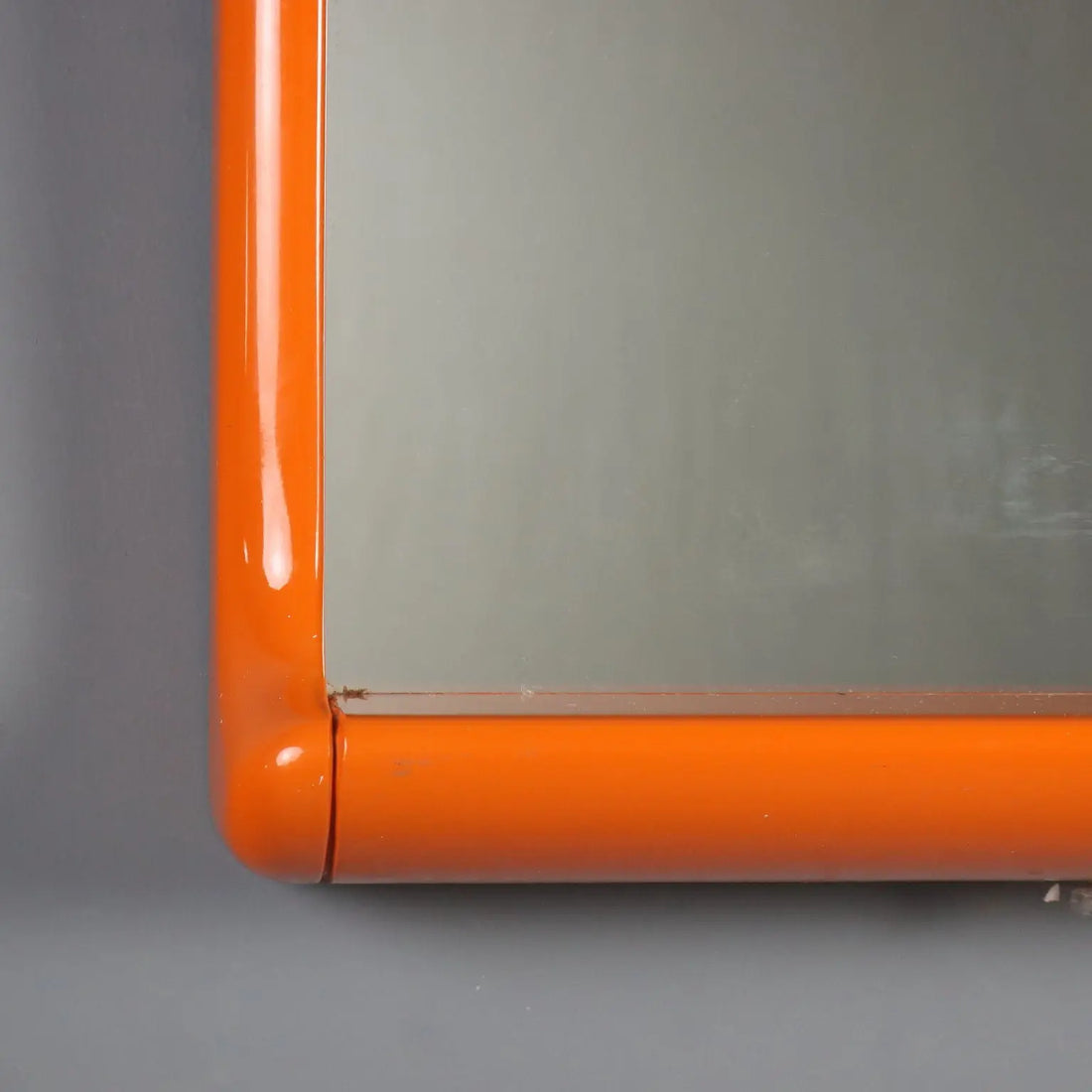 1970s Vintage Mirror with Aluminum Lights