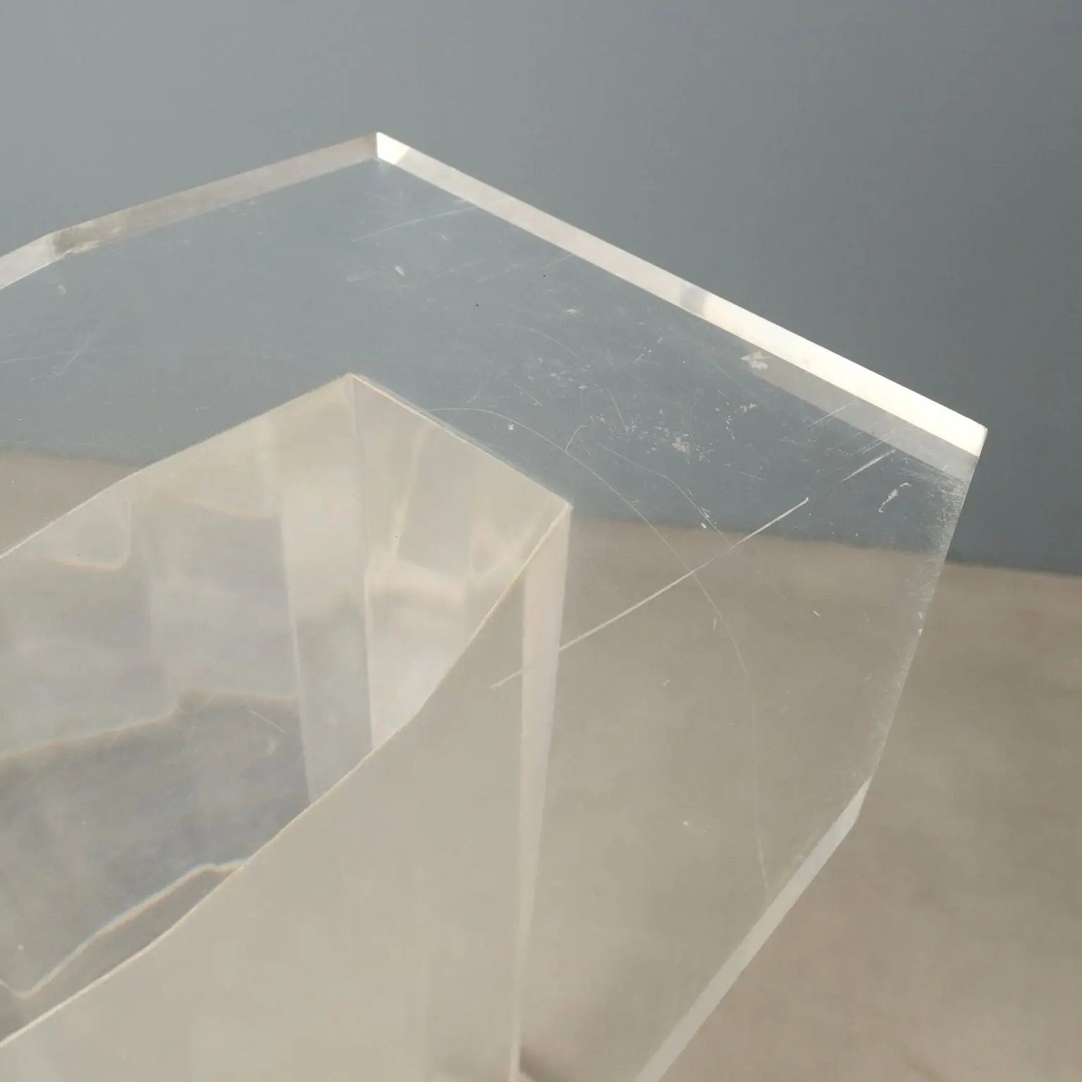 Plexiglas Columns from the 1980s
