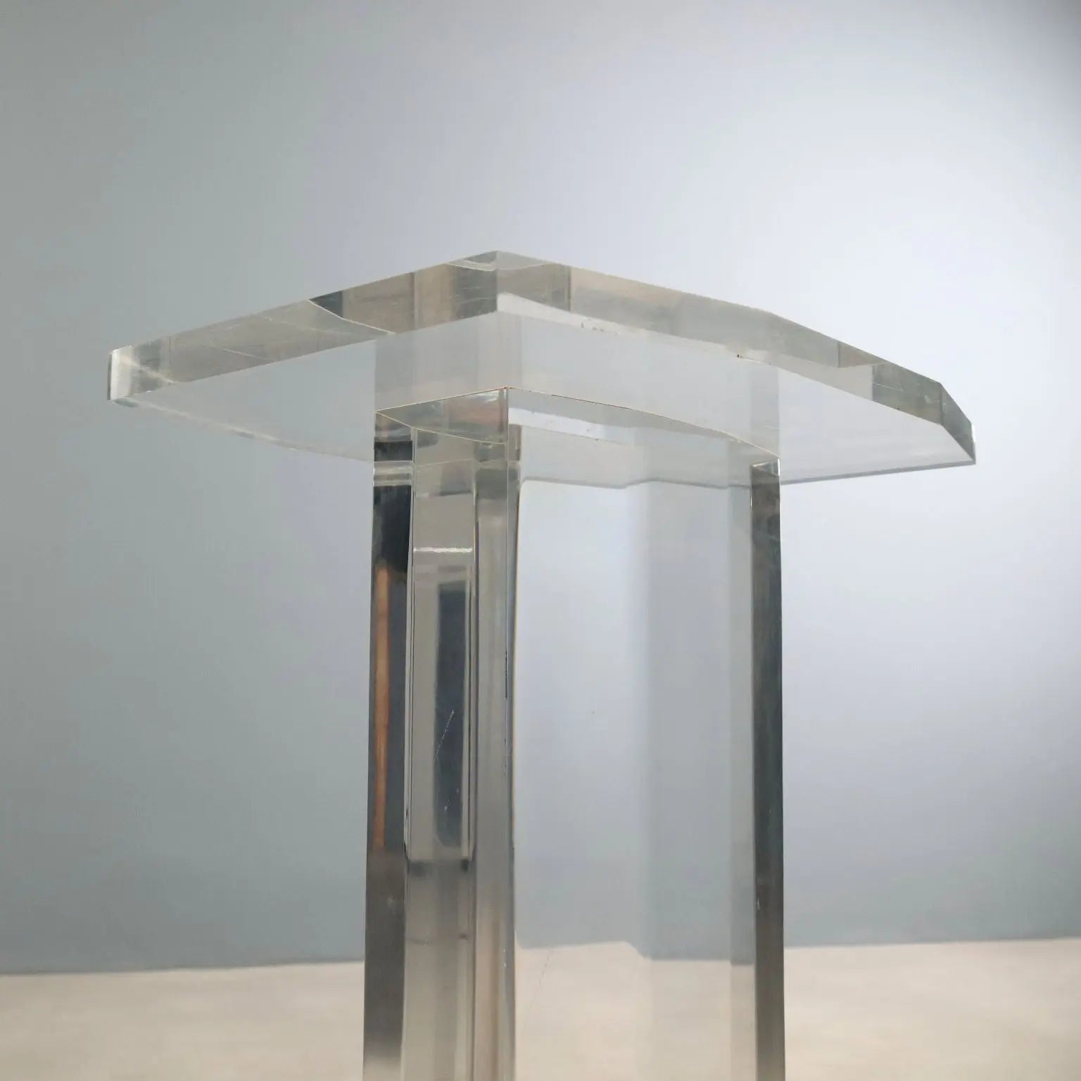 Plexiglas Columns from the 1980s