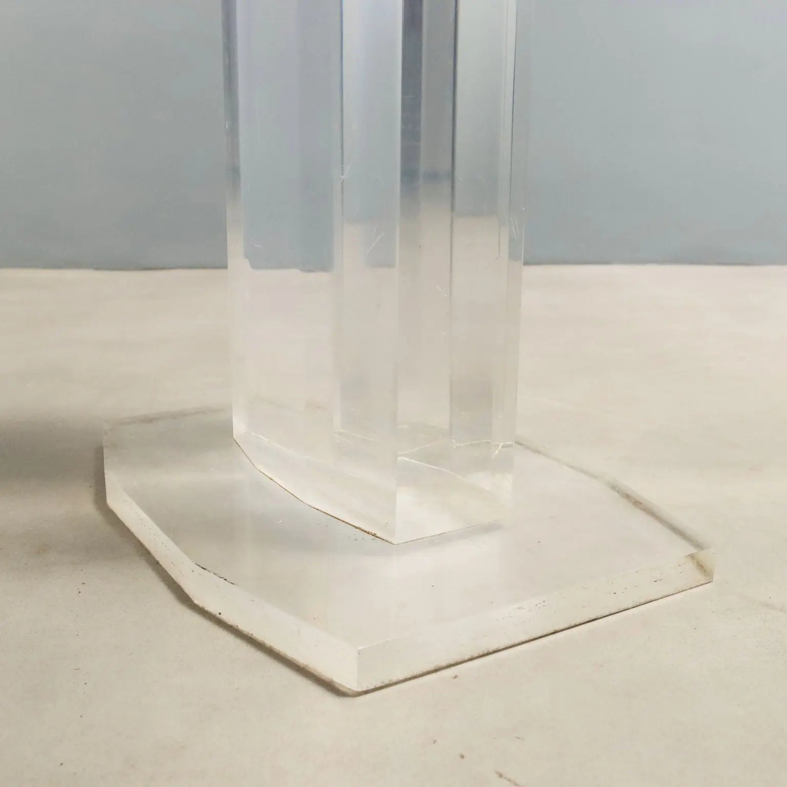 Plexiglas Columns from the 1980s