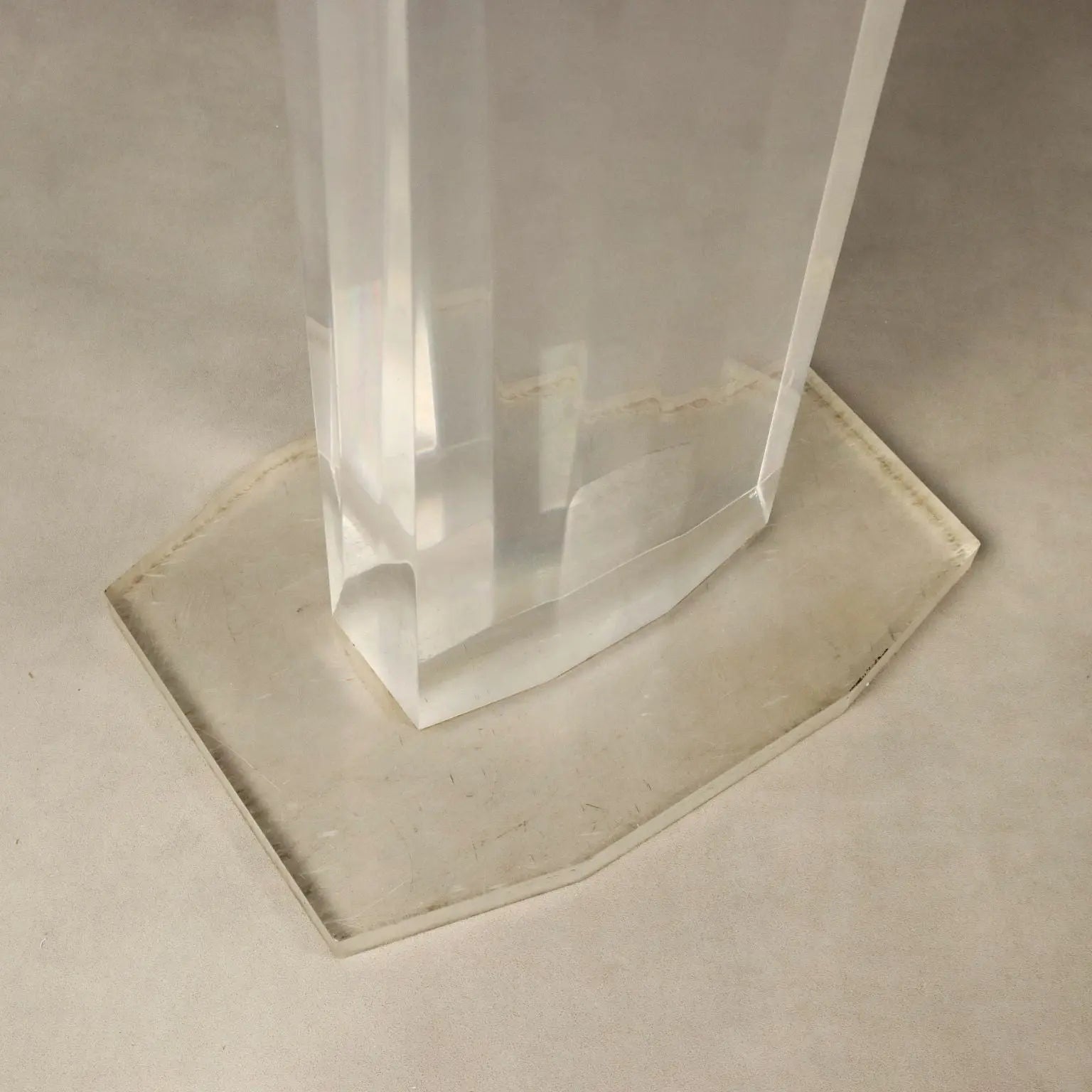 Plexiglas Columns from the 1980s