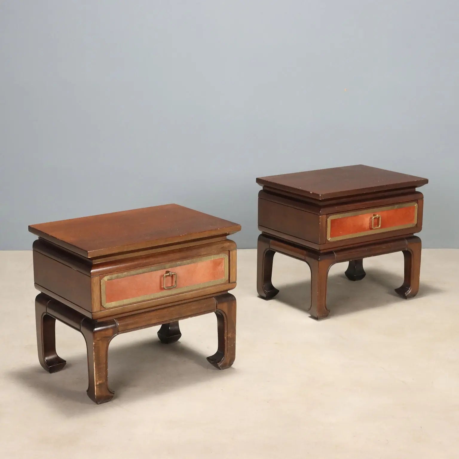 1970s 'Fior di Loto' Nightstands by Frigerio