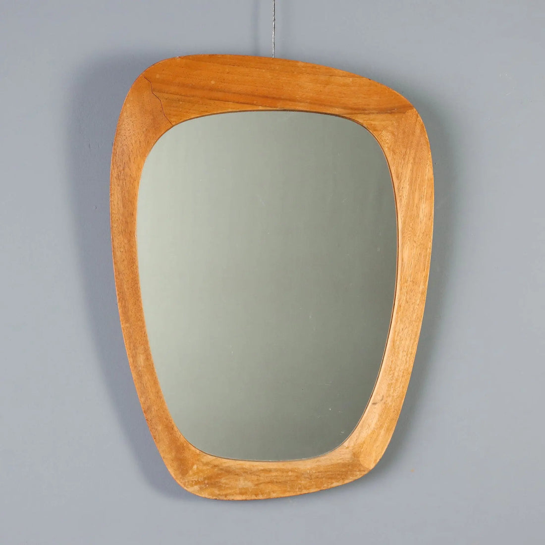 Vintage Mirror Vittsjömöbel Design Östen Kristiansson Sweden 1960s