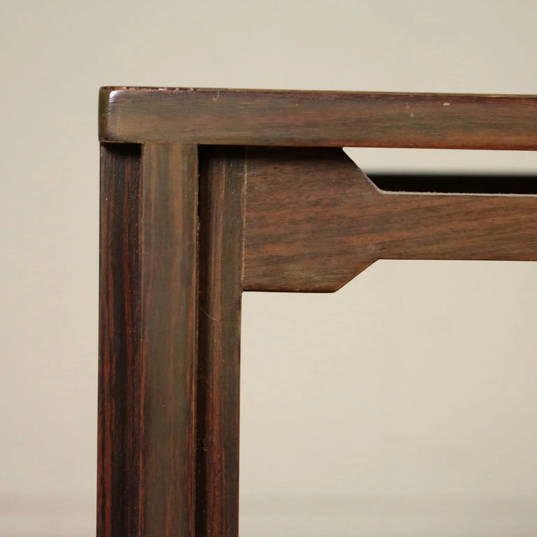 Service Trolley in Exotic Wood, 1960s
