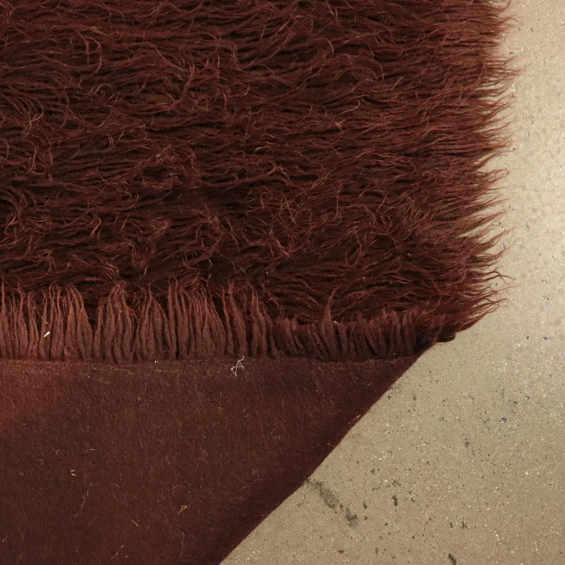 Vintage Shaggy Rug, 1970s/1980s, Wool Blend