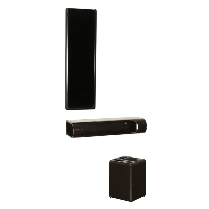 Lacquered Wood Entrance Furniture, 1960s-1970s