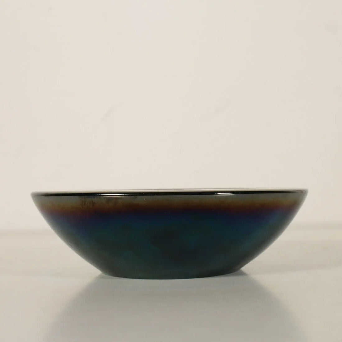 Multicolored Glass Catchall, Mid-Century Modern