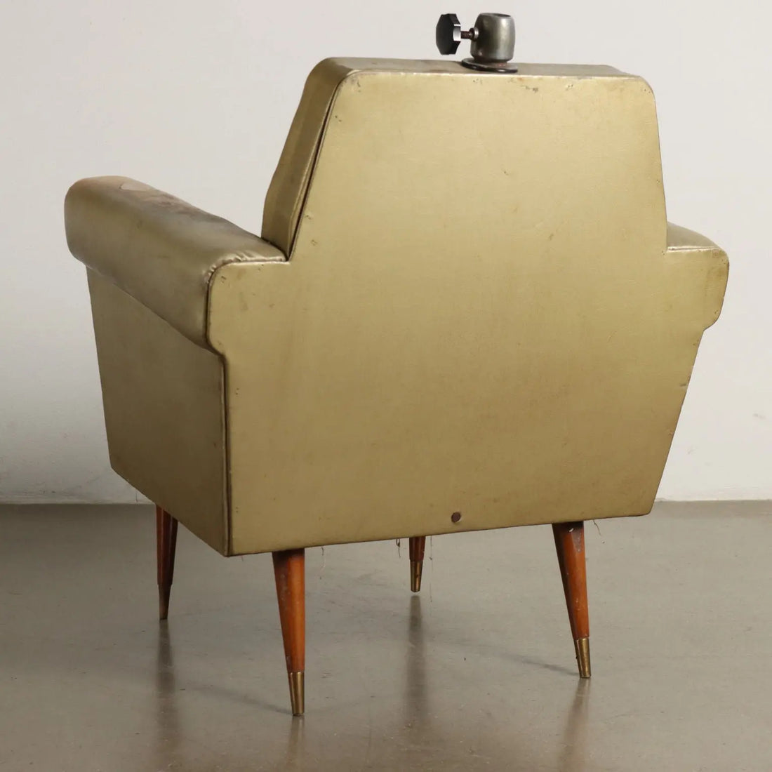 1950s Argentine Armchairs in Skai and Wood