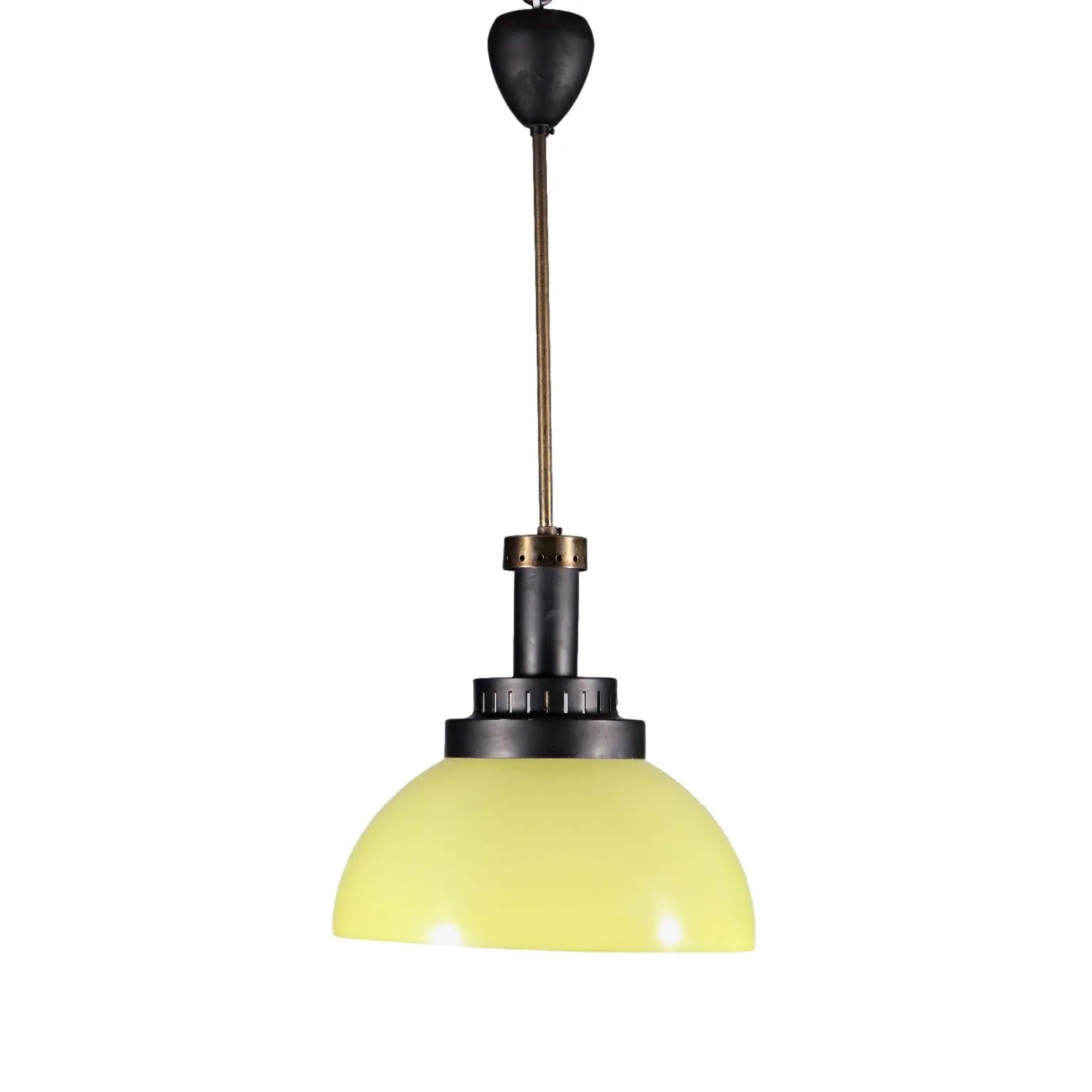 Lamp Enamelled Aluminum Brass Italy 1960s Italian Production | Modernism | Lighting