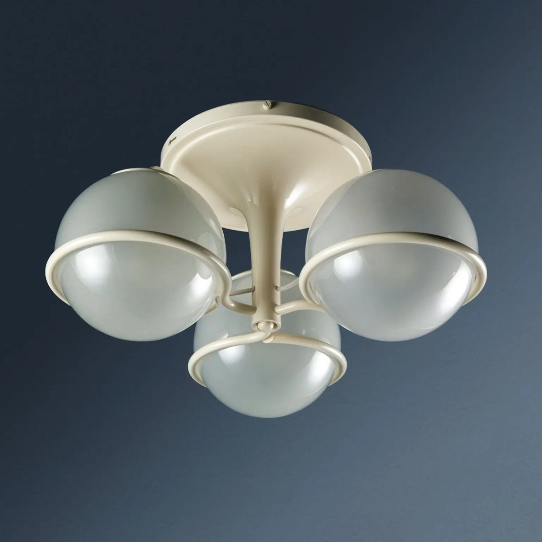 Arteluce 2042/3 Lamp Design G. Sarfatti Aluminium Glass 1950s | Modernism  Lighting