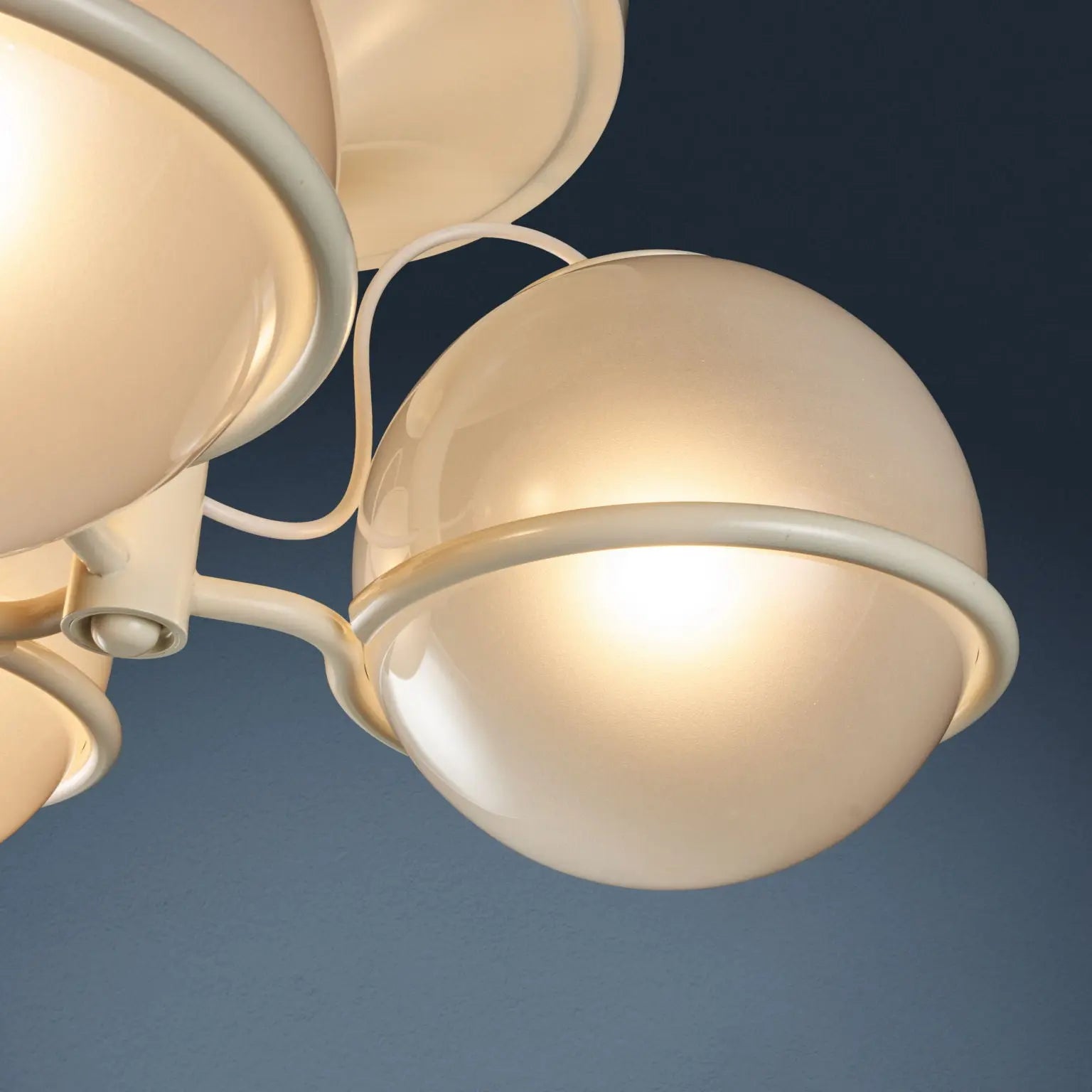 Arteluce 2042/3 Lamp Design G. Sarfatti Aluminium Glass 1950s | Modernism  Lighting