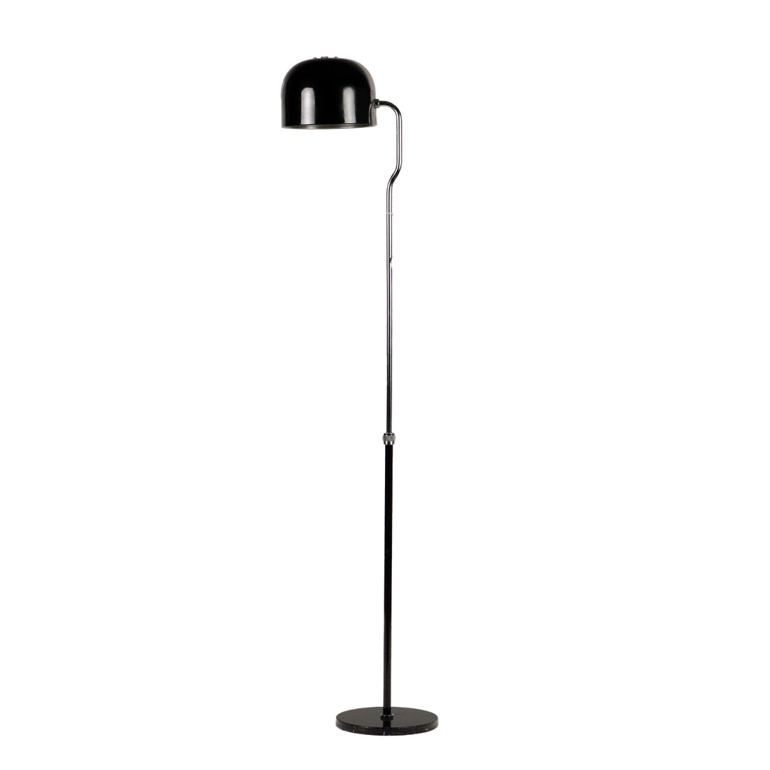 Floor Lamp Chromed Aluminium Italy 1960s-1970s | Modernism  Lighting