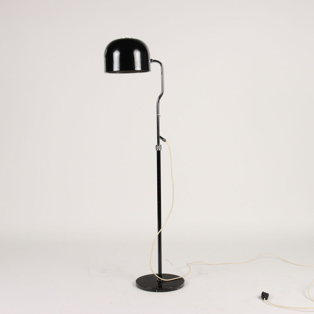 Floor Lamp Chromed Aluminium Italy 1960s-1970s | Modernism  Lighting