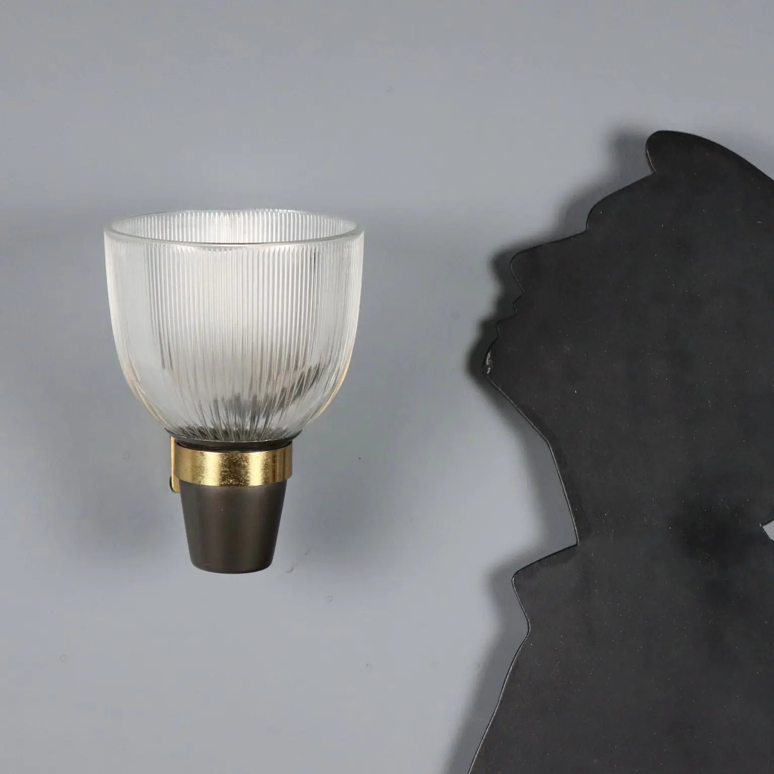 1950s '60s Wall Lamps in Gardella Style