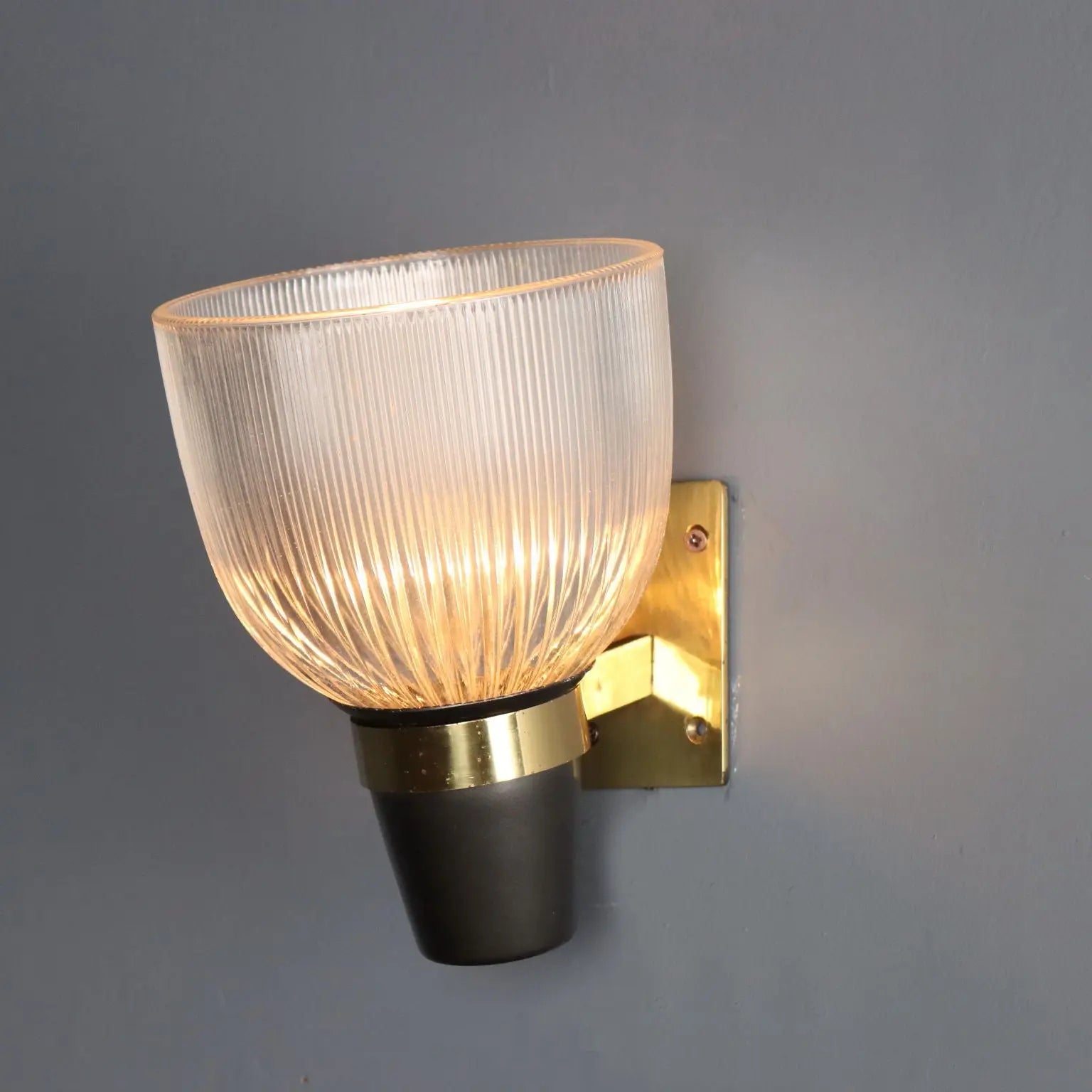 1950s '60s Wall Lamps in Gardella Style