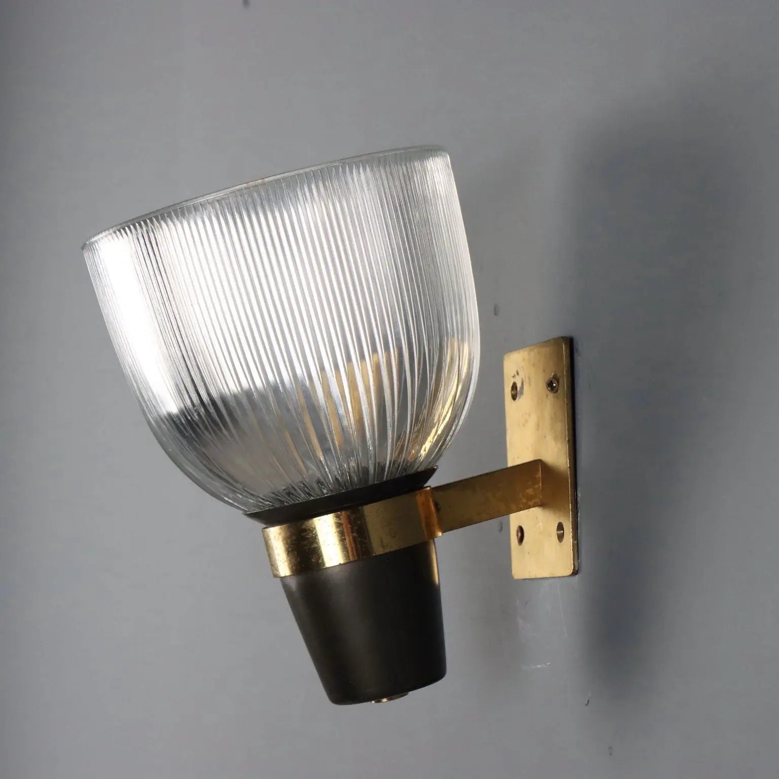 1950s '60s Wall Lamps in Gardella Style