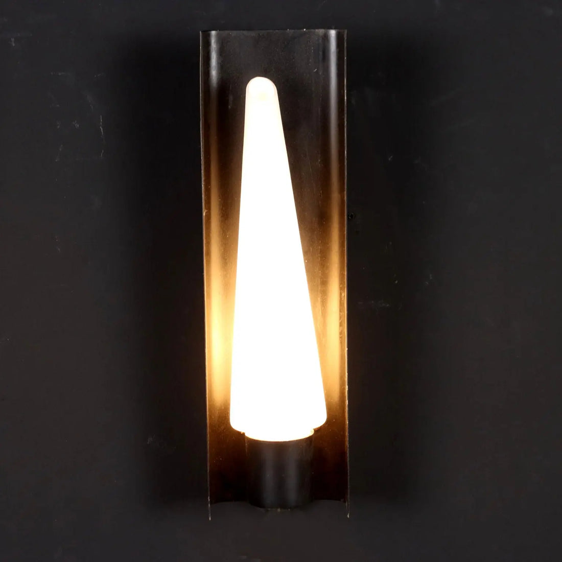 Pair of Wall Lamps Opaline Glass Italy 1960s | Modernism | Lighting