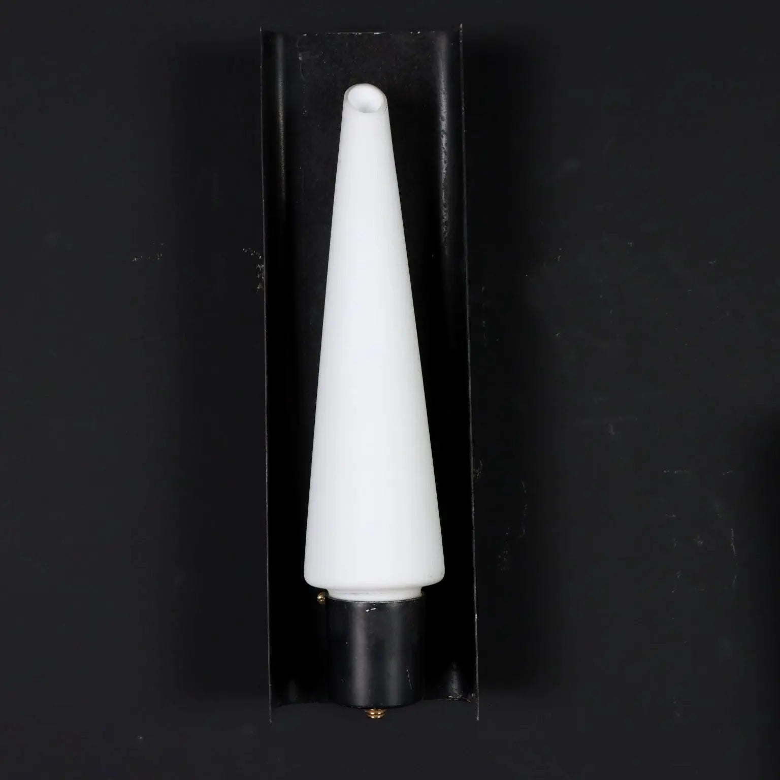 Pair of Wall Lamps Opaline Glass Italy 1960s | Modernism | Lighting