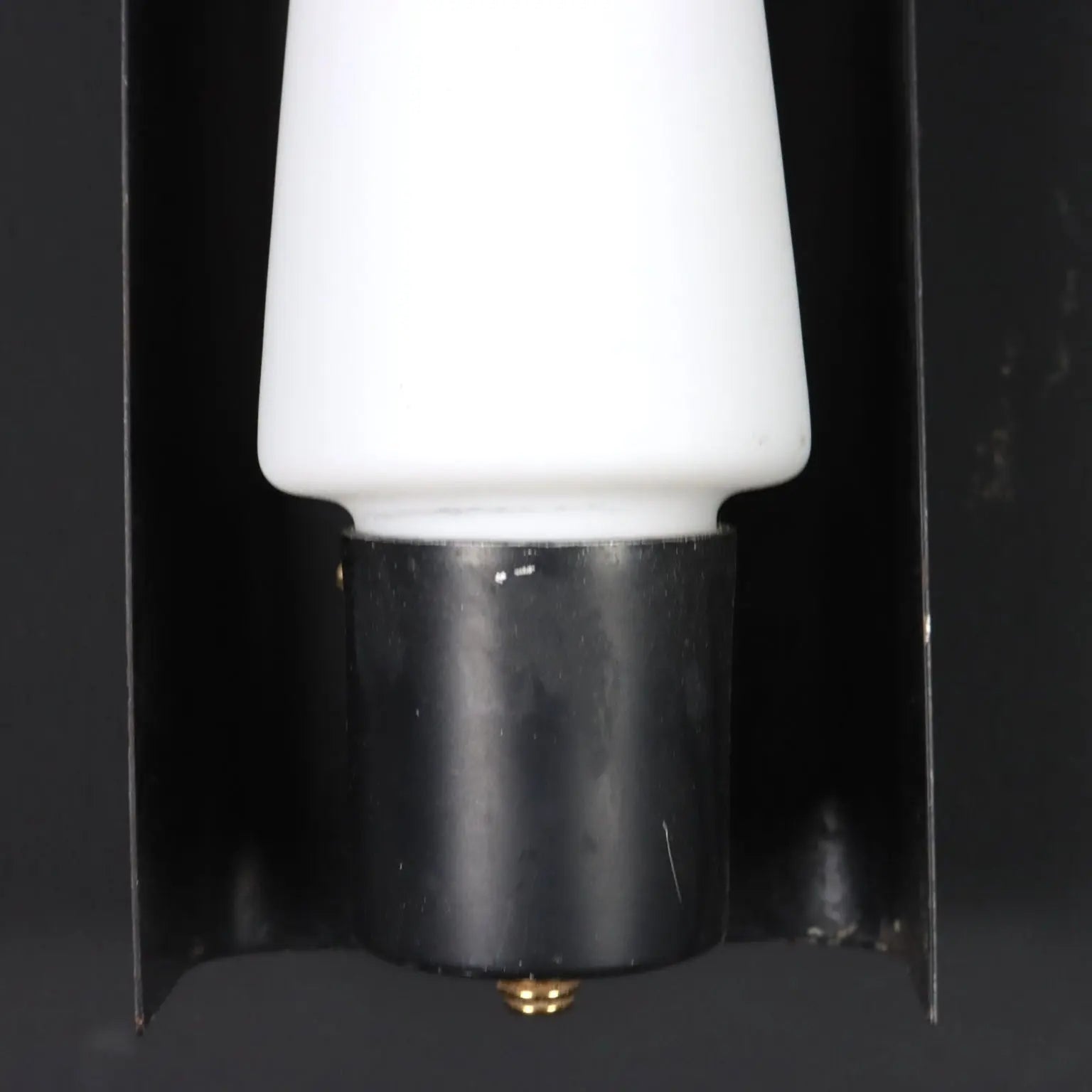 Pair of Wall Lamps Opaline Glass Italy 1960s | Modernism | Lighting