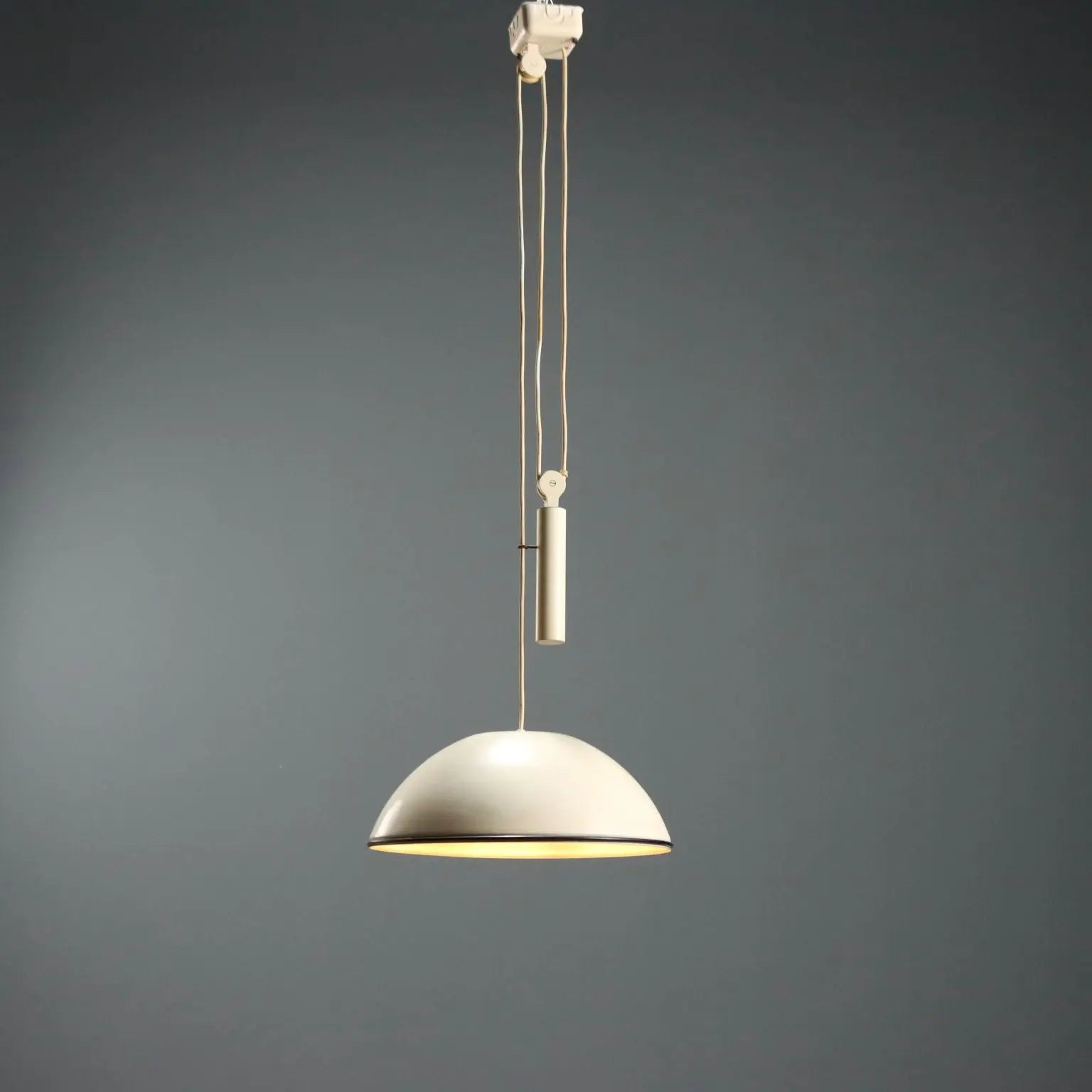 Flos Relemme Ceiling Lamp Design Castiglioni Aluminium Italy 1970s