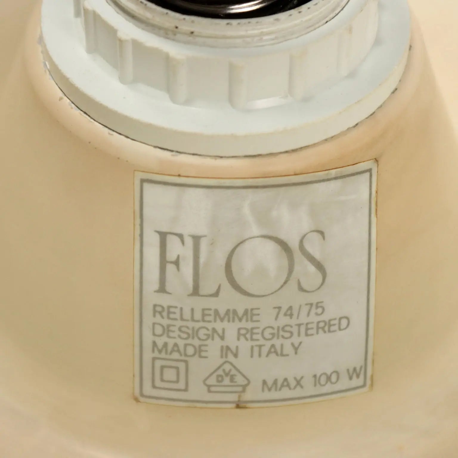Flos Relemme Ceiling Lamp Design Castiglioni Aluminium Italy 1970s