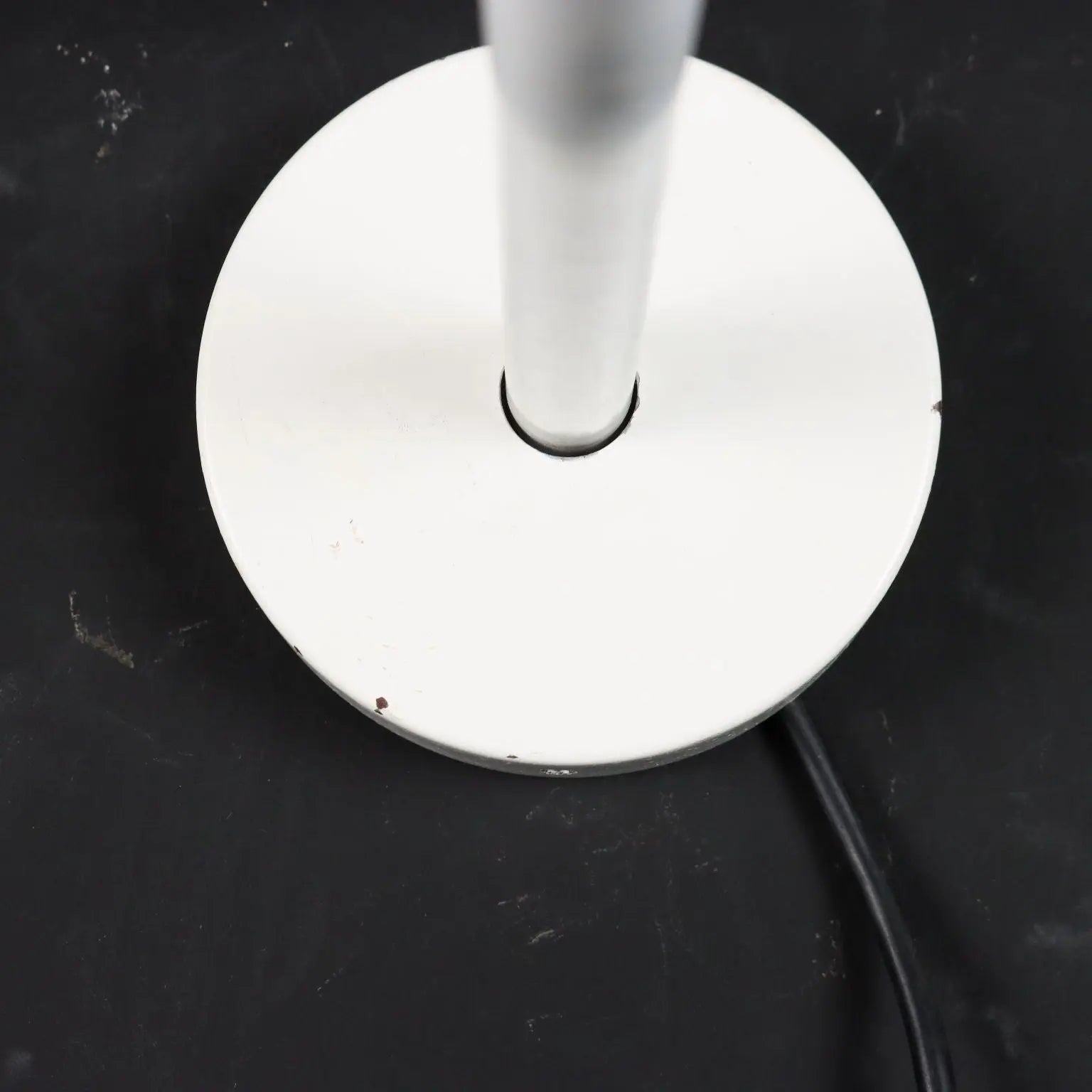 Vintage Lamp Aureola Cini&Nils 1980s-90s Marble Enamelled Metal | Modernism | Lighting