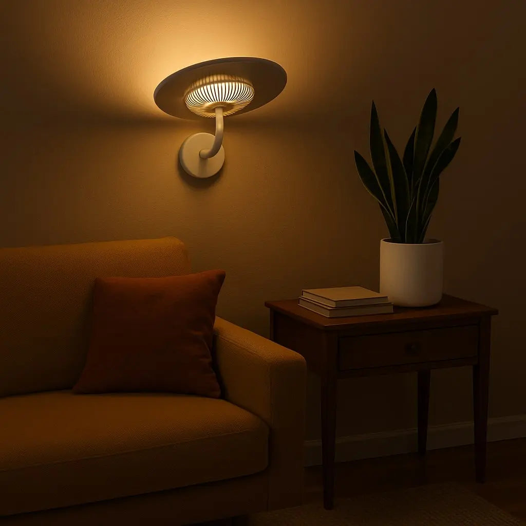 Vintage Lamp Aureola Cini&Nils 1980s-90s Marble Enamelled Metal | Modernism | Lighting