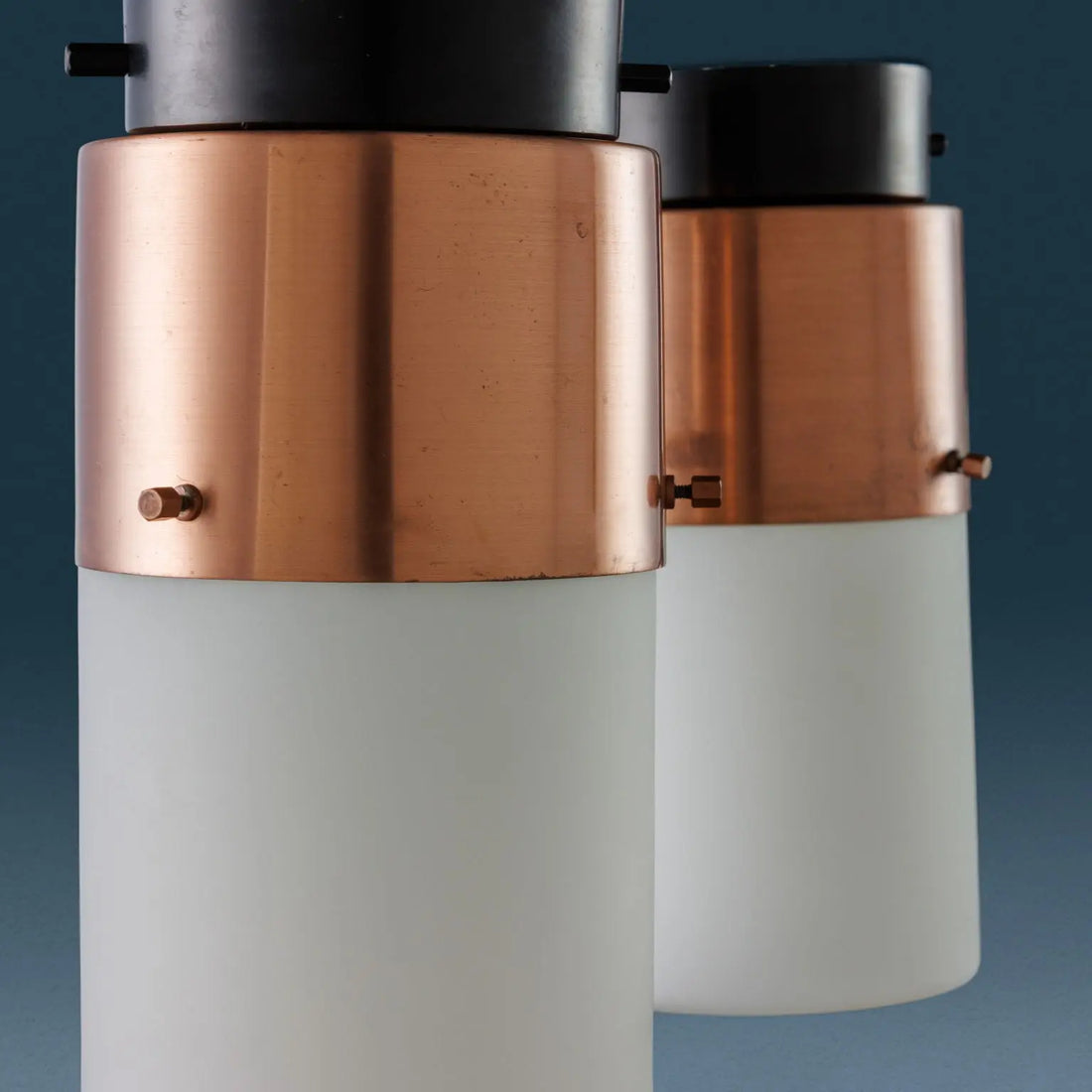 Stilnovo 1245 Lamps Vintage Copper Aluminium Italy 1960s | Modernism  Lighting