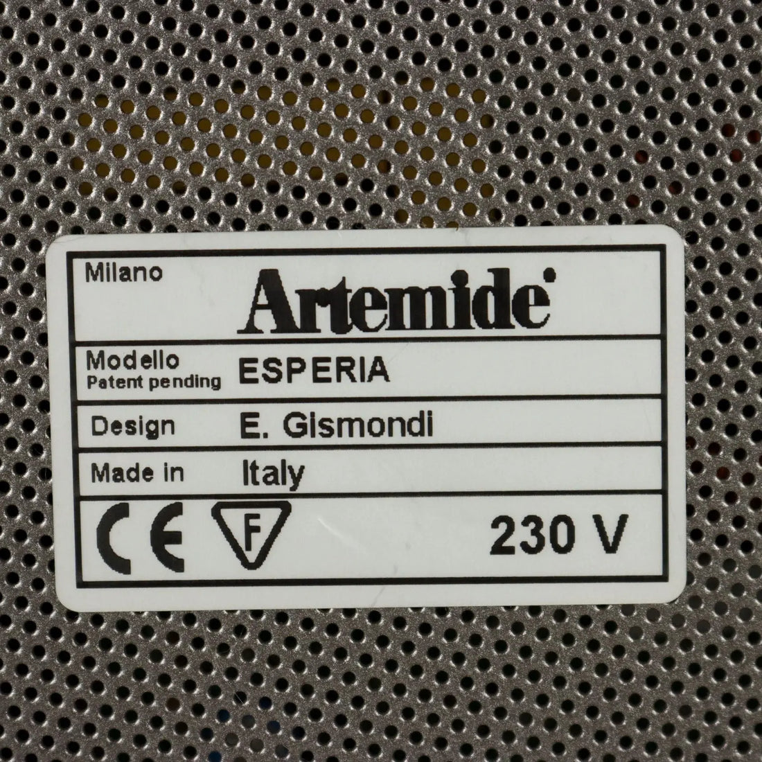 Artemide Esperia Lamp Design Ernesto Gismondi Italy 1990s - 1990s | Modernism | Lighting