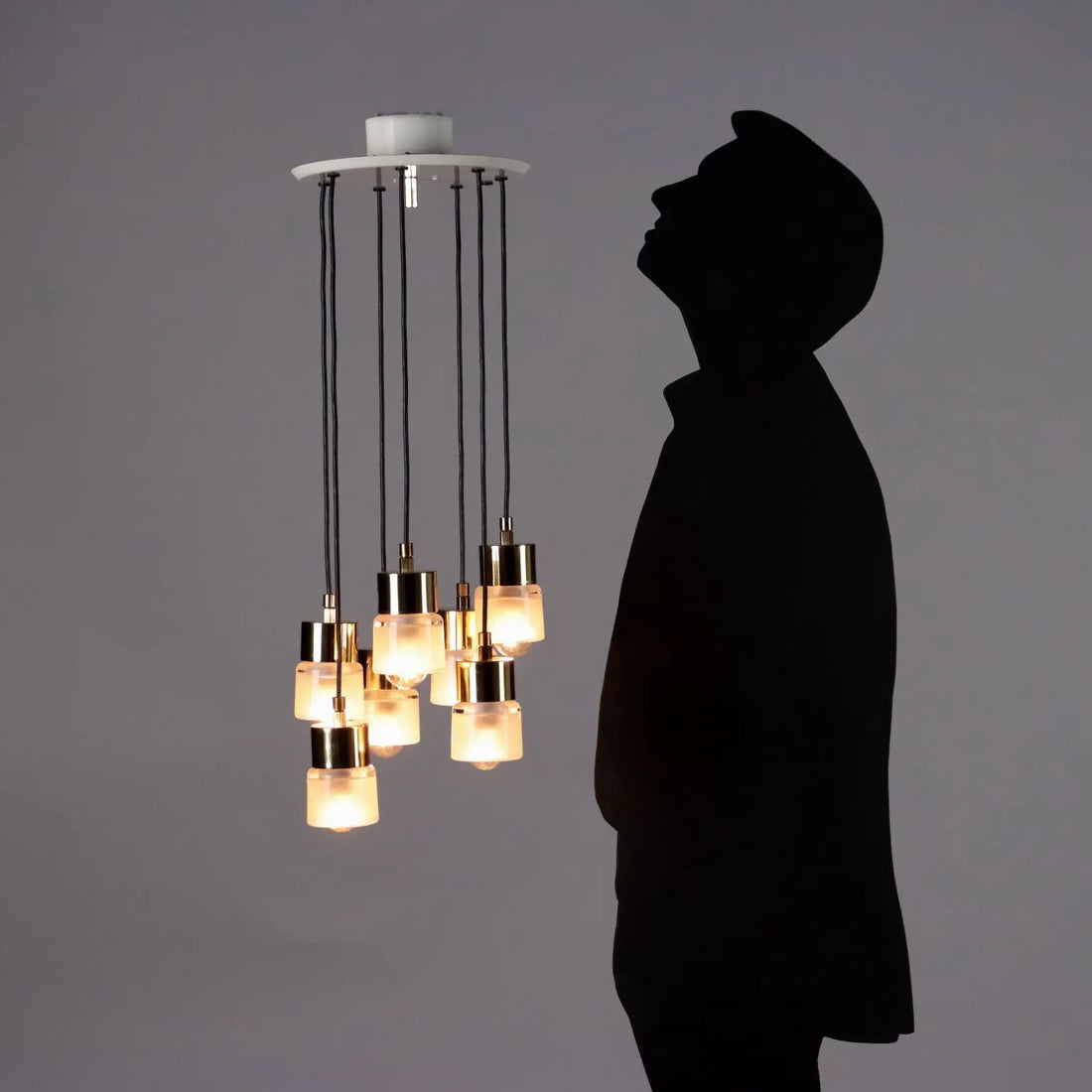 O-Luce 4458 Lamp Design Giuseppe Ostuni Vintage 1950s-1960s | Modernism | Lighting