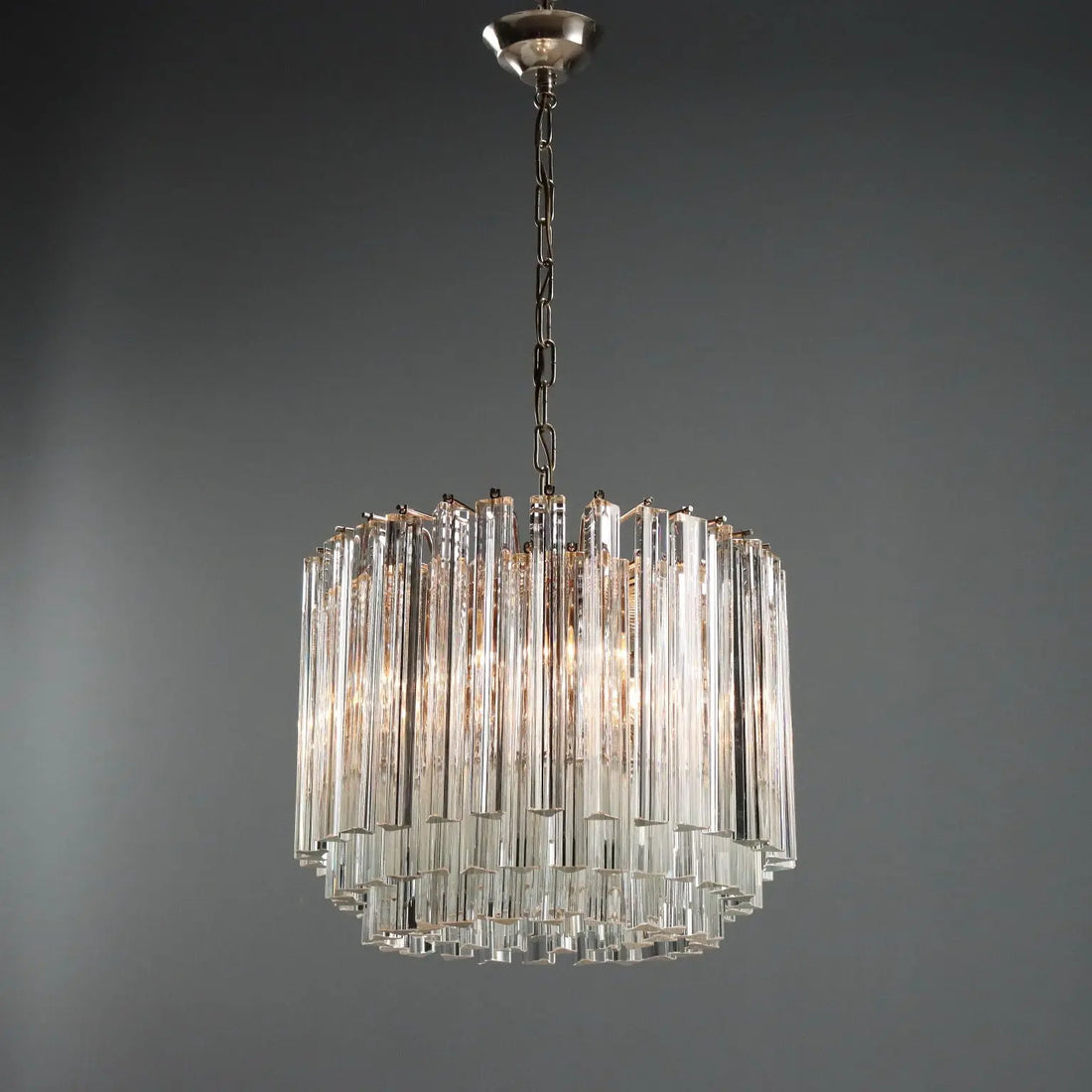 Vintage Celing Lamp Murano Glass Design Italy 1960s