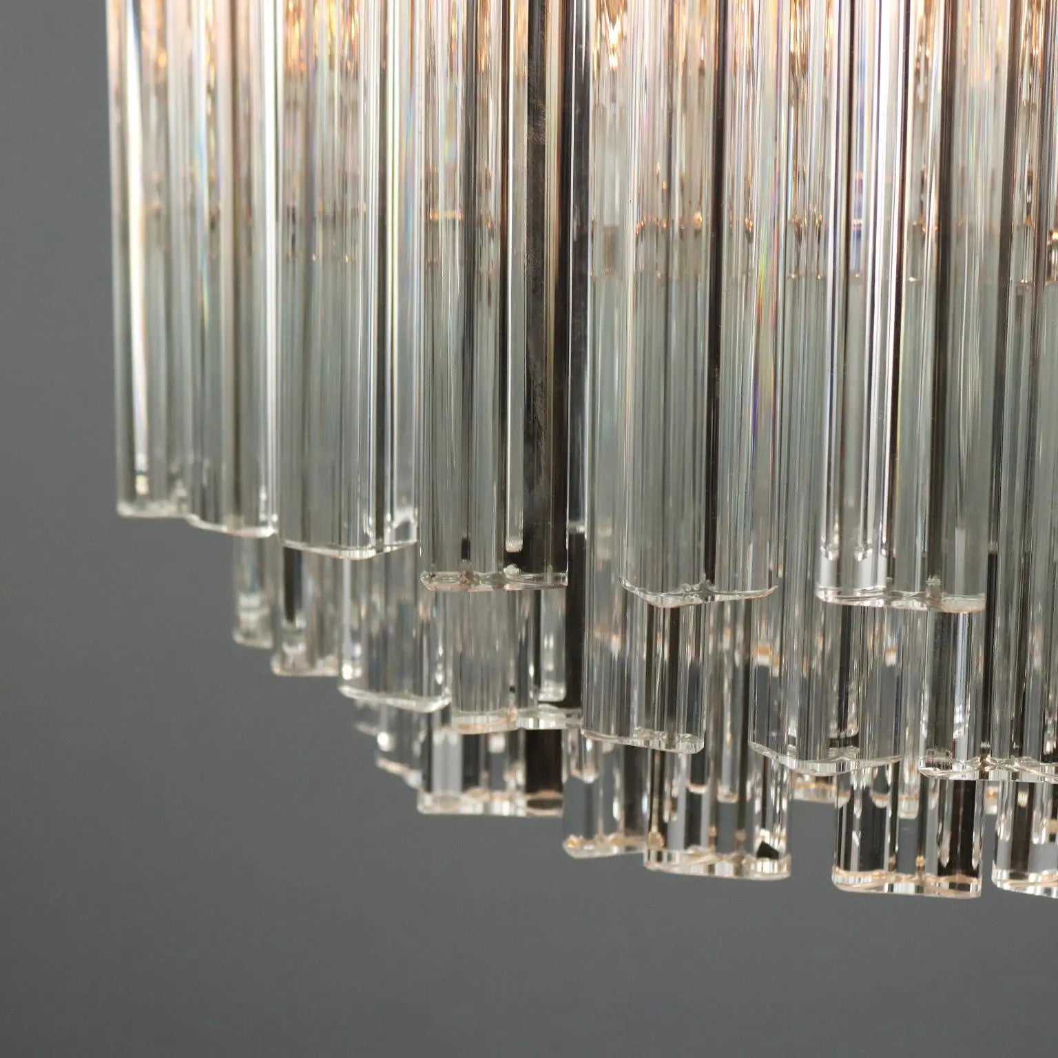 Vintage Celing Lamp Murano Glass Design Italy 1960s