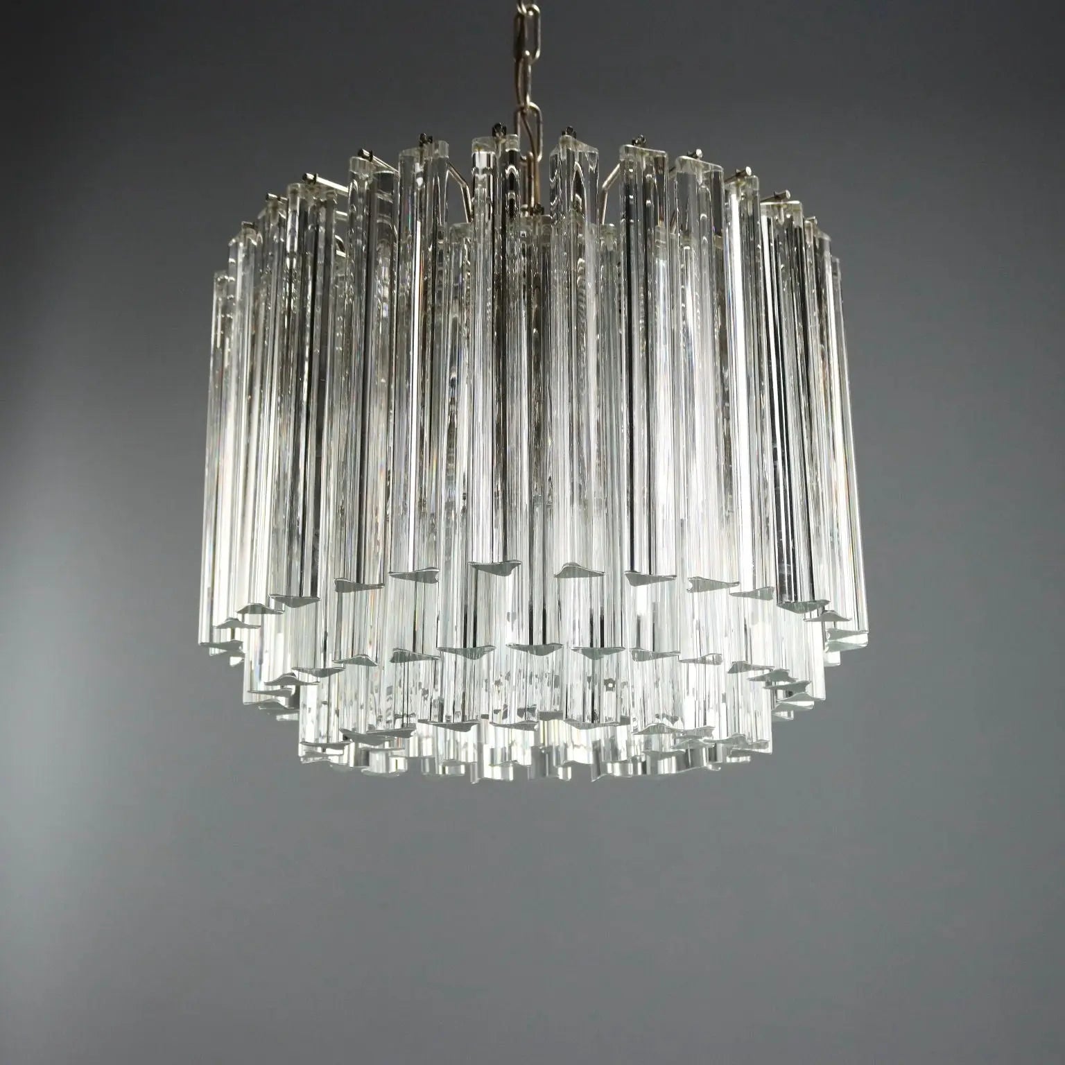 Vintage Celing Lamp Murano Glass Design Italy 1960s