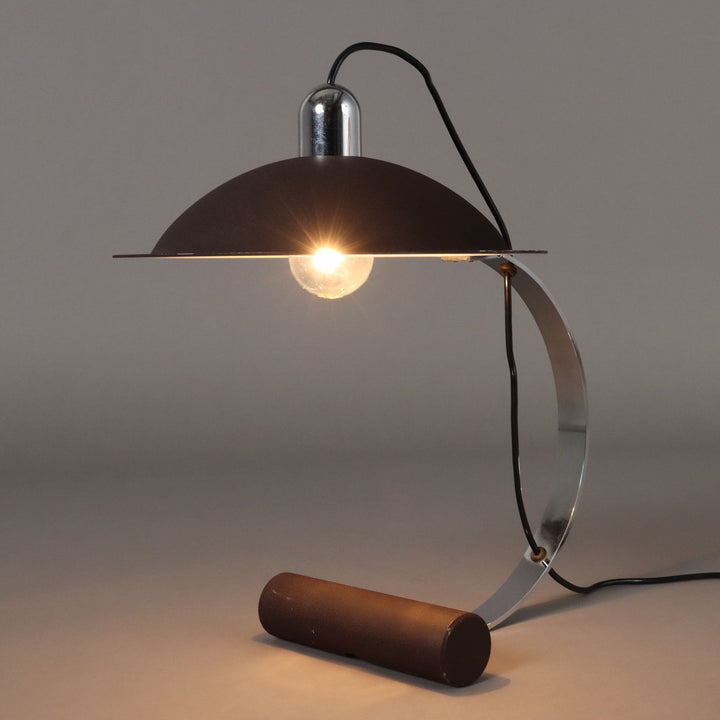 Vintage 1970s Stilnovo Lampiatta Lamp Aluminium Metal | Modernism  Lighting