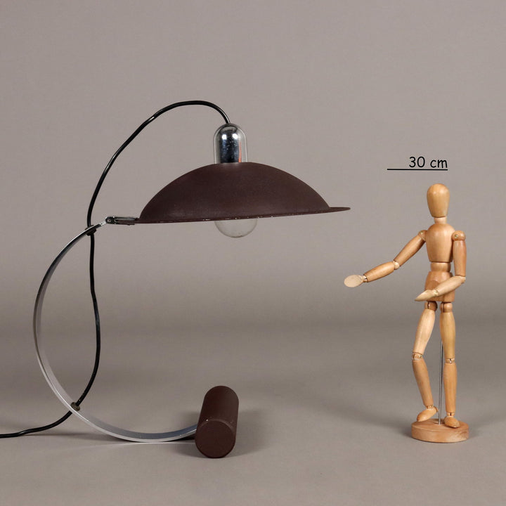 Vintage 1970s Stilnovo Lampiatta Lamp Aluminium Metal | Modernism  Lighting