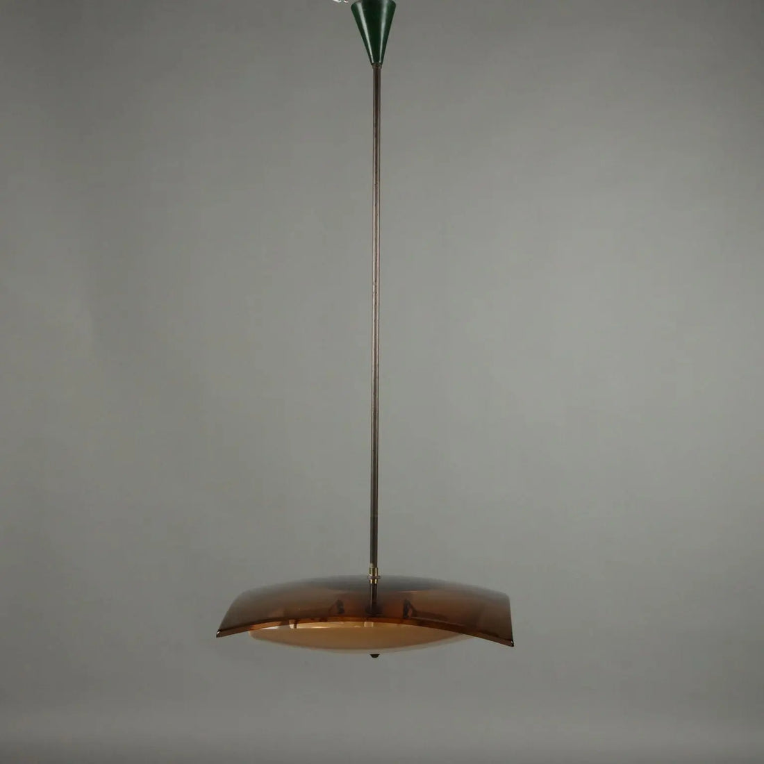 Vintage 1960s Stilux Ceiling Lamp Methacrylate | Modernism | Lighting