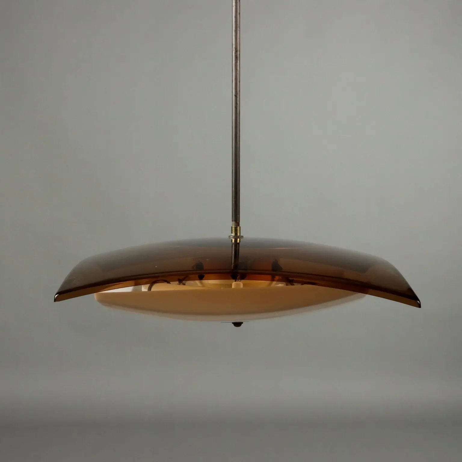 Vintage 1960s Stilux Ceiling Lamp Methacrylate | Modernism | Lighting