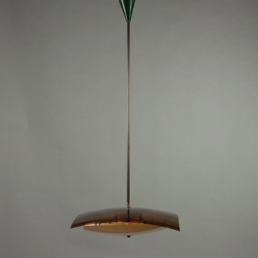 Vintage 1960s Stilux Ceiling Lamp Methacrylate | Modernism | Lighting