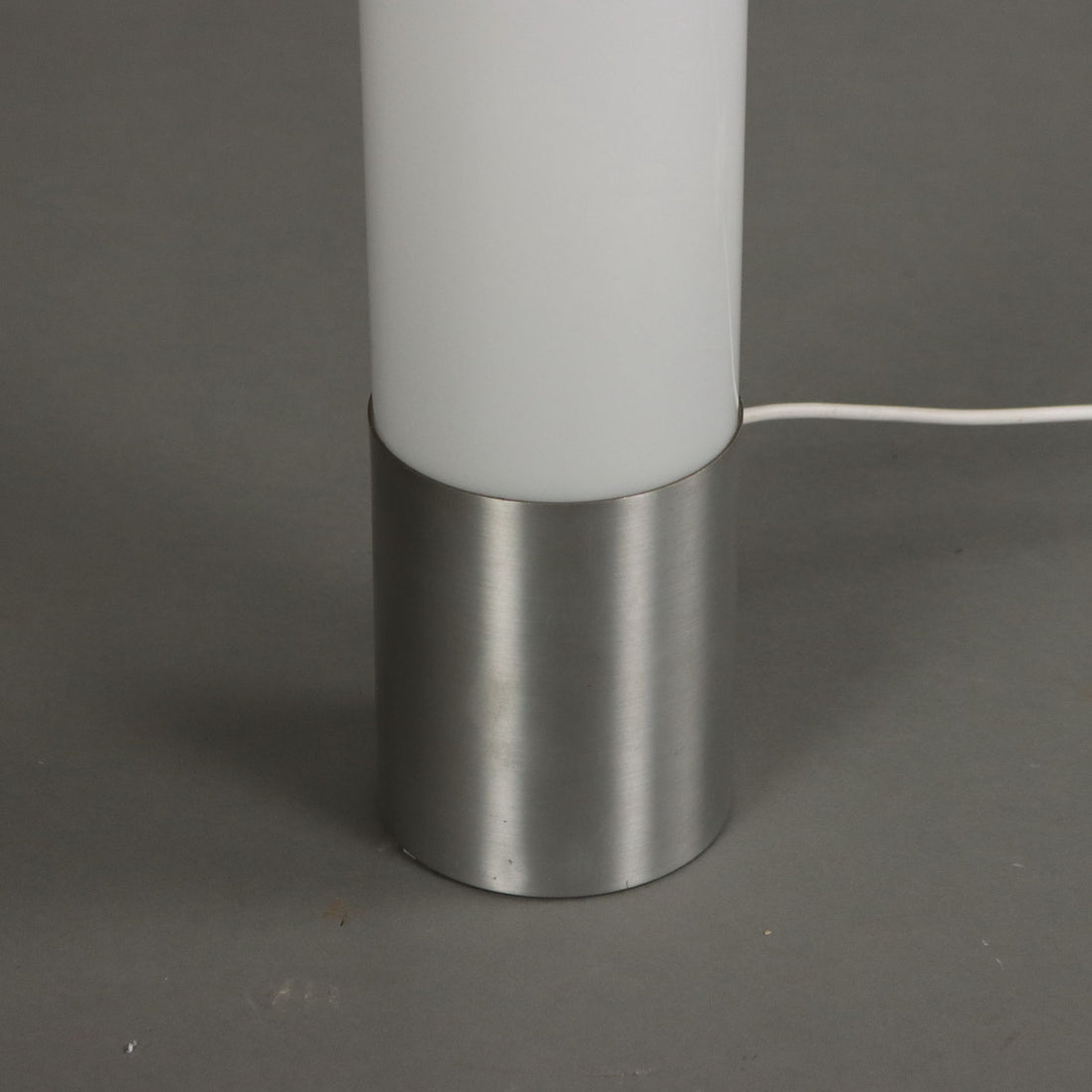 Vintage 1960s Floor Lamp Aluminium Fabric Italy | Modernism  Lighting